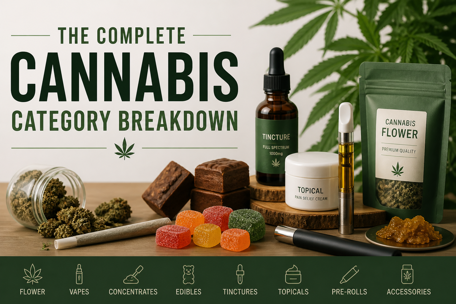 The Complete Cannabis Category Breakdown