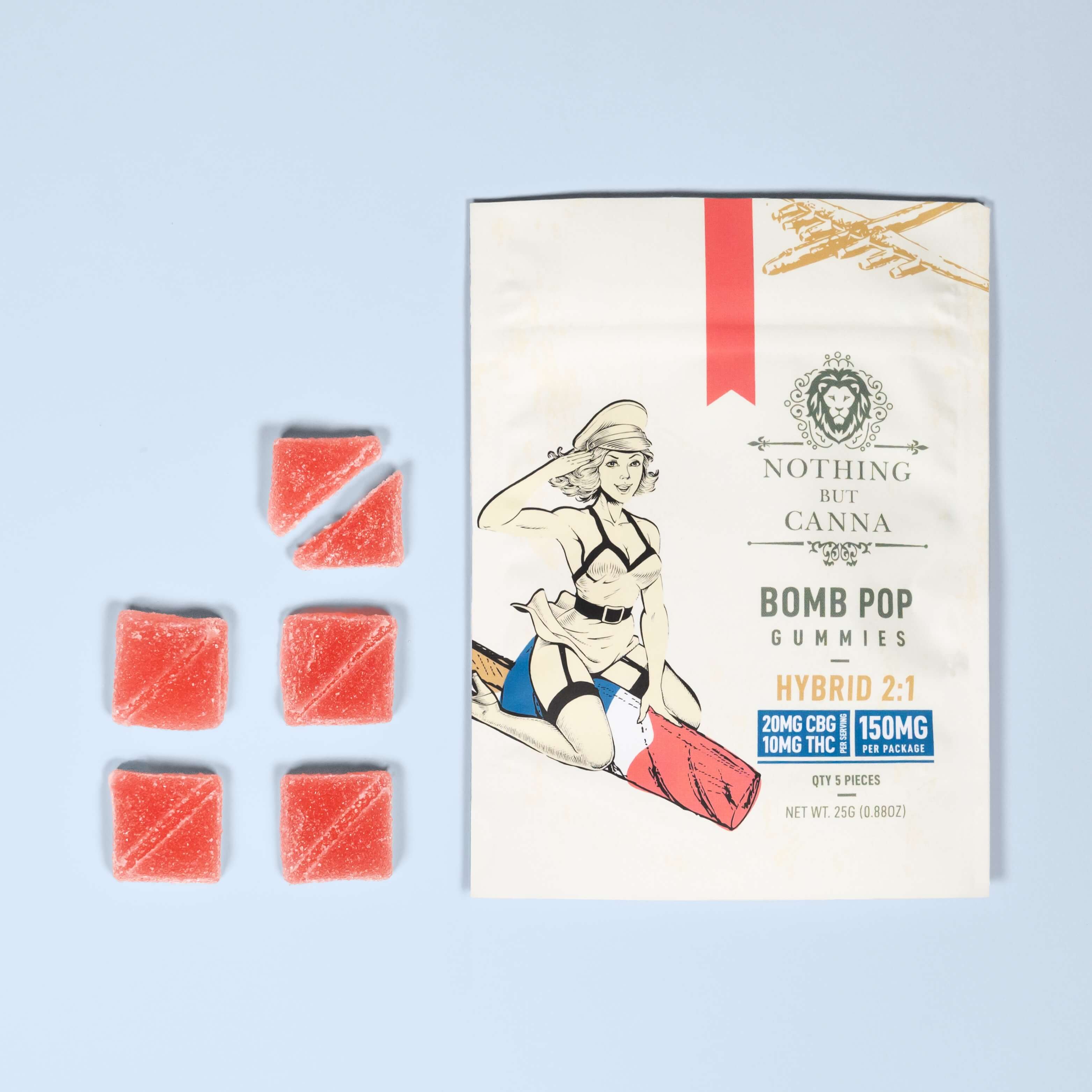 Delta 9 THC+CBG Gummies - Bomb Pop