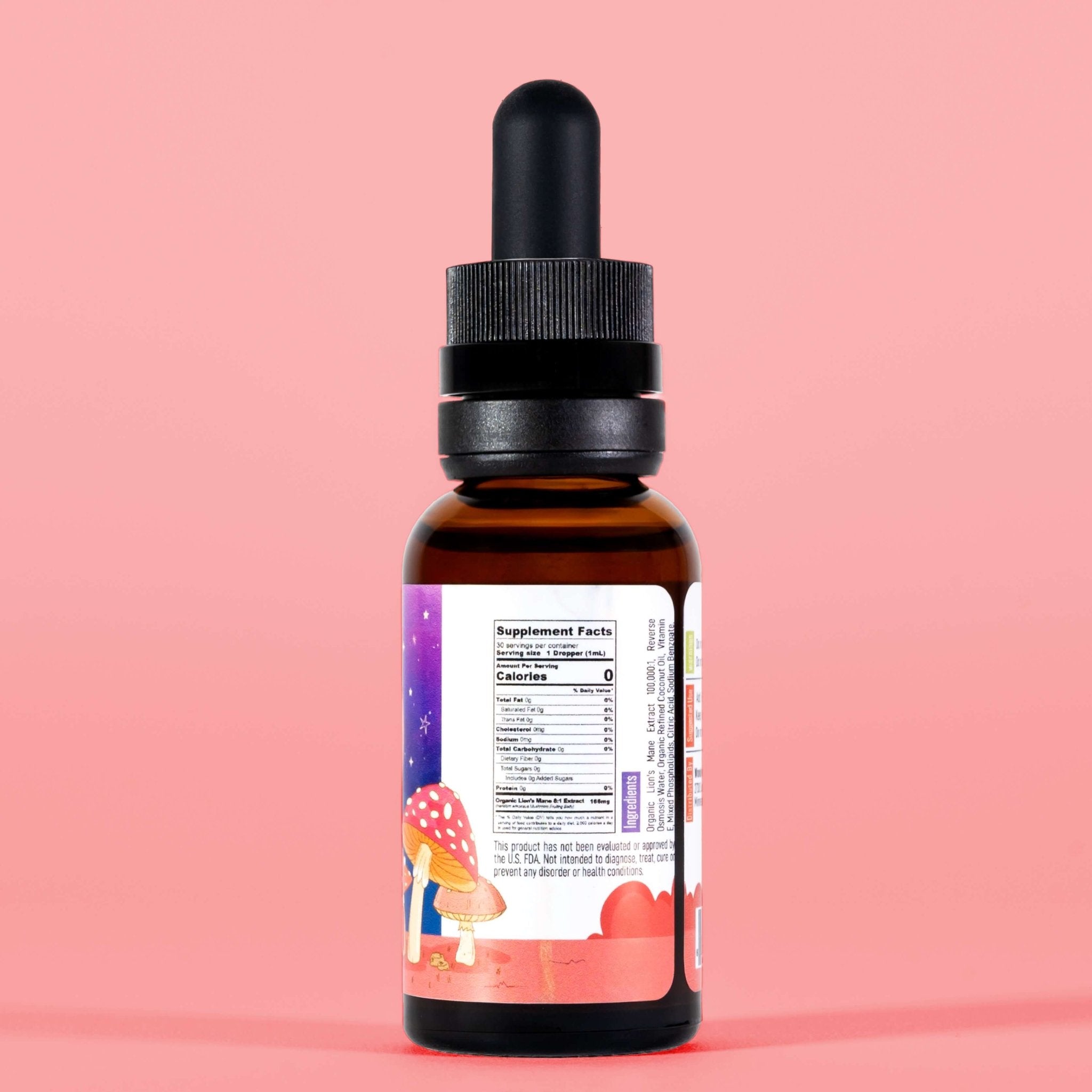 Lion's Mane Mushroom Tincture | Drink Mixer