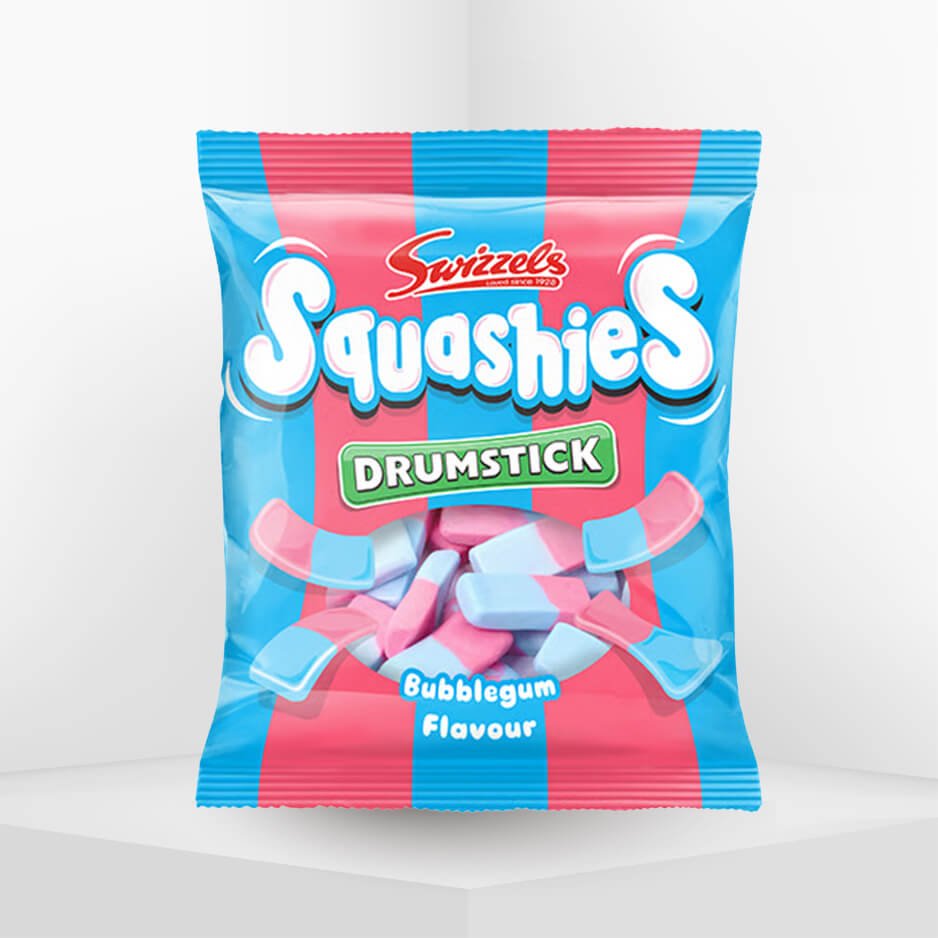 Swizzels Squashies Drumstick – Bubblegum (UK)