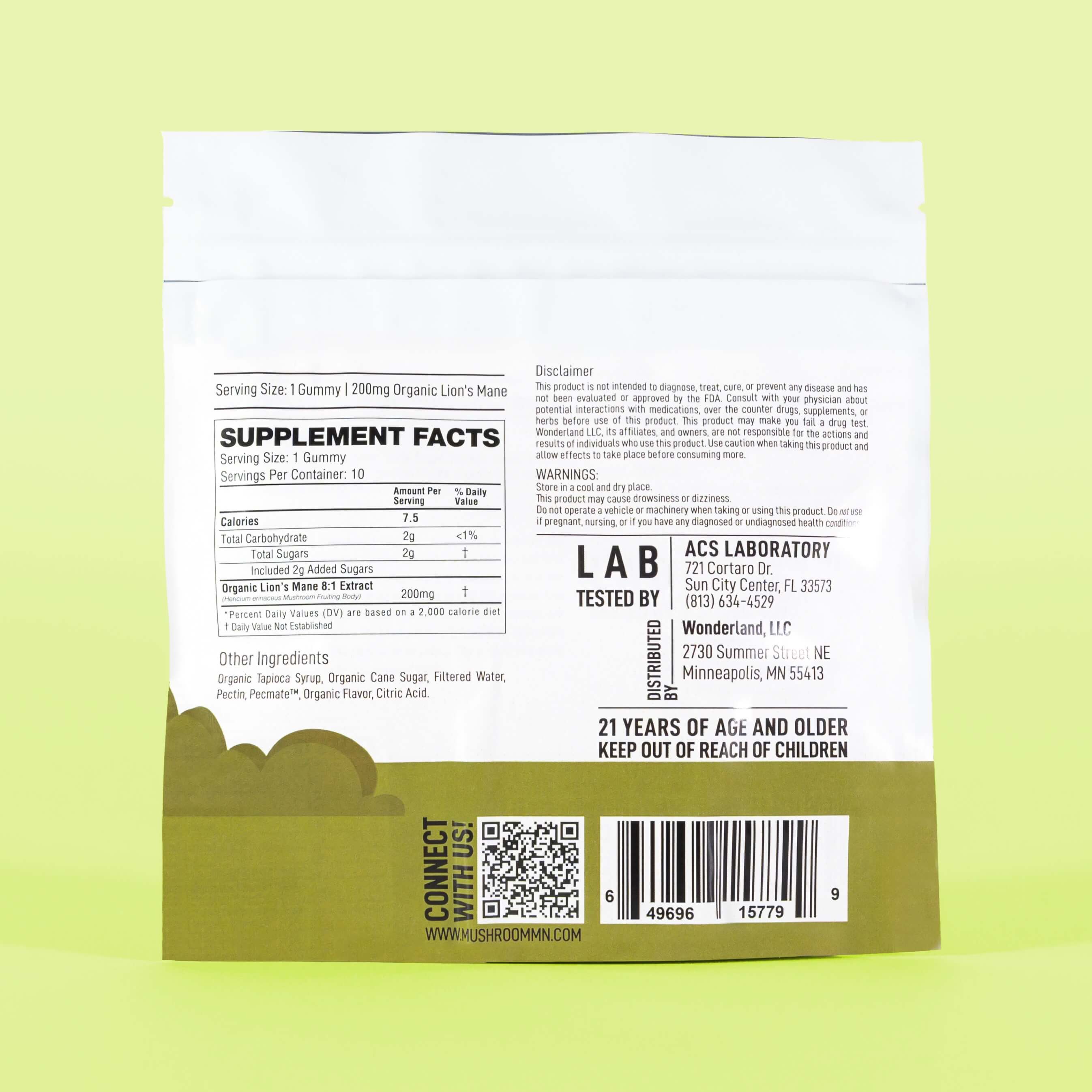 Lions Mane Mushroom Gummies for Focus