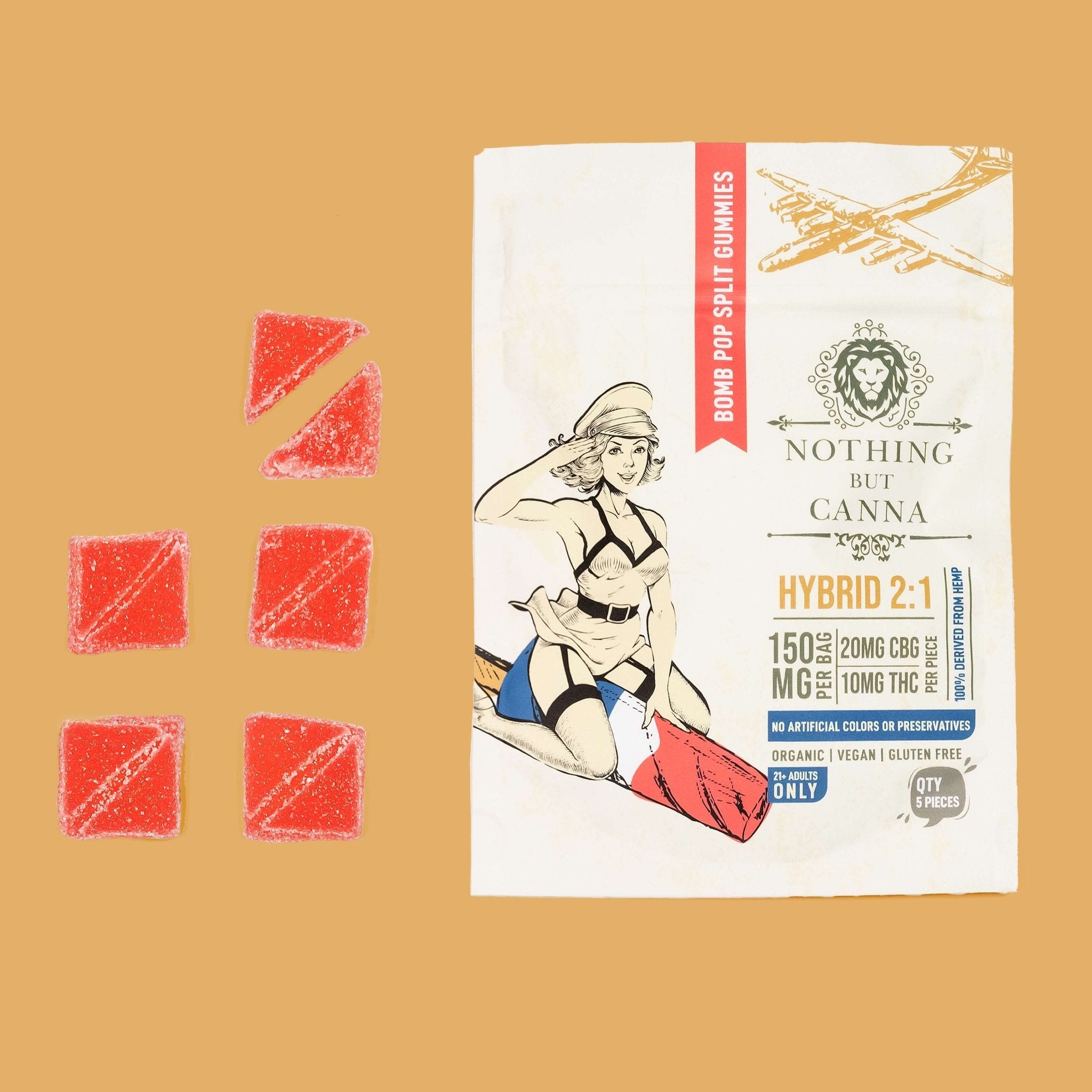Delta 9 THC+CBG Gummies - Bomb Pop