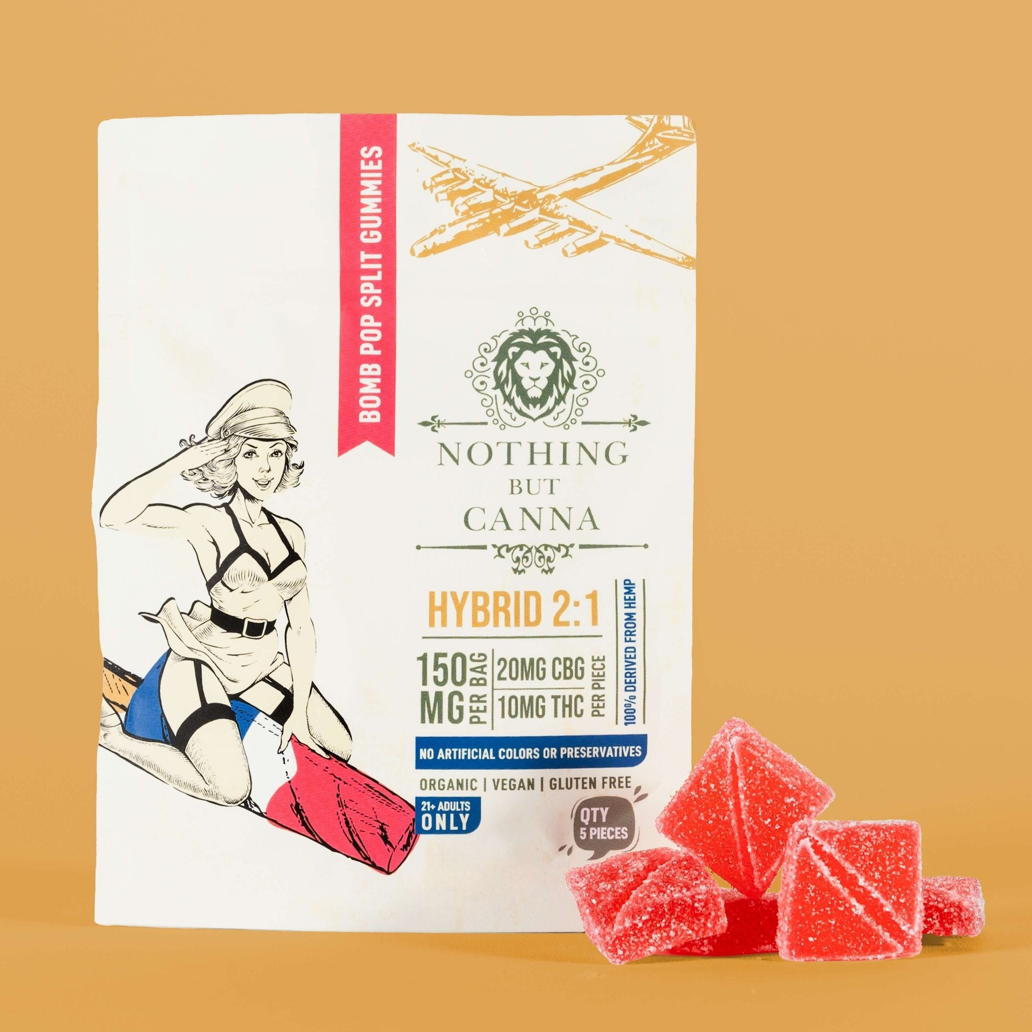 Delta 9 THC+CBG Gummies - Bomb Pop