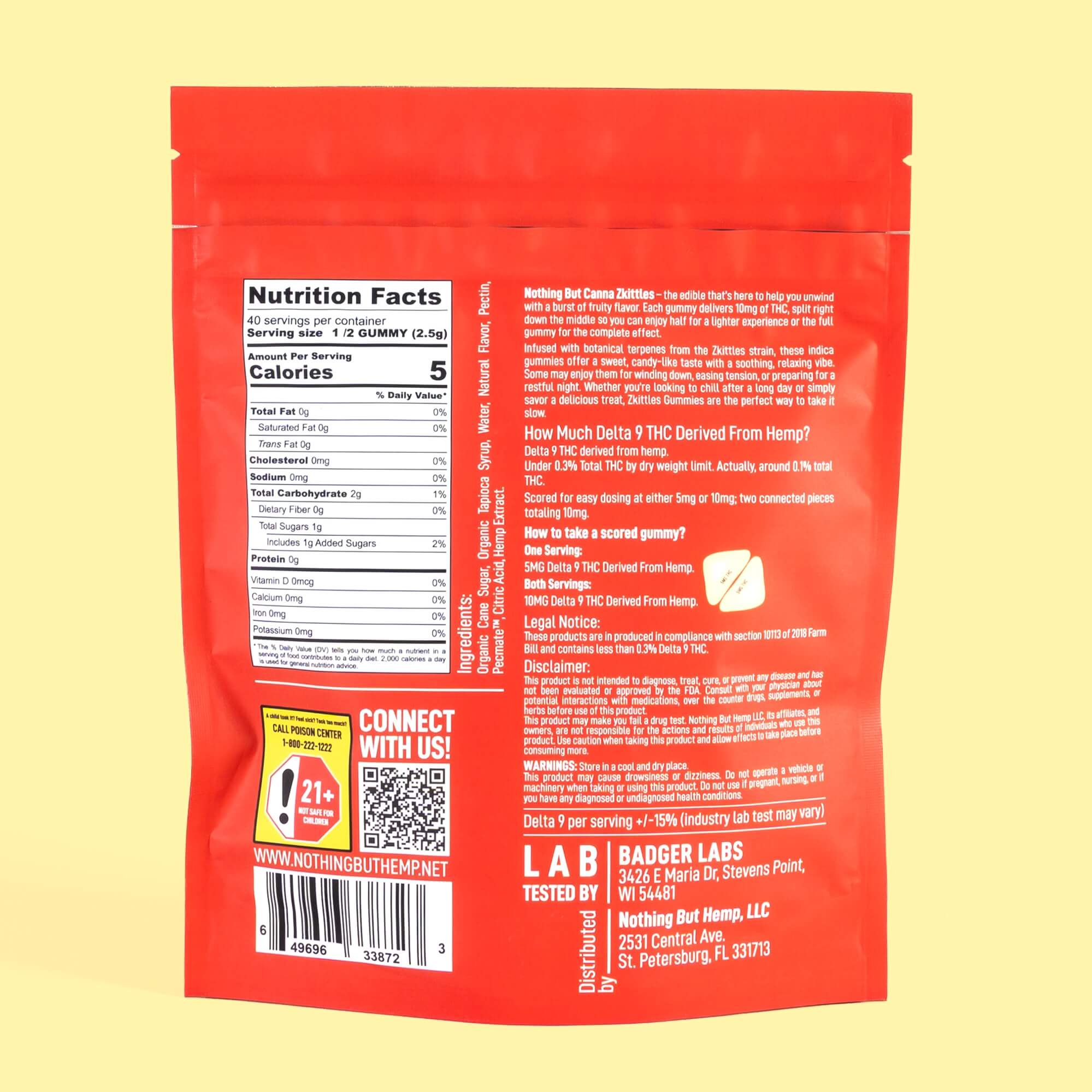 THC Gummies | Indica Zkittles
