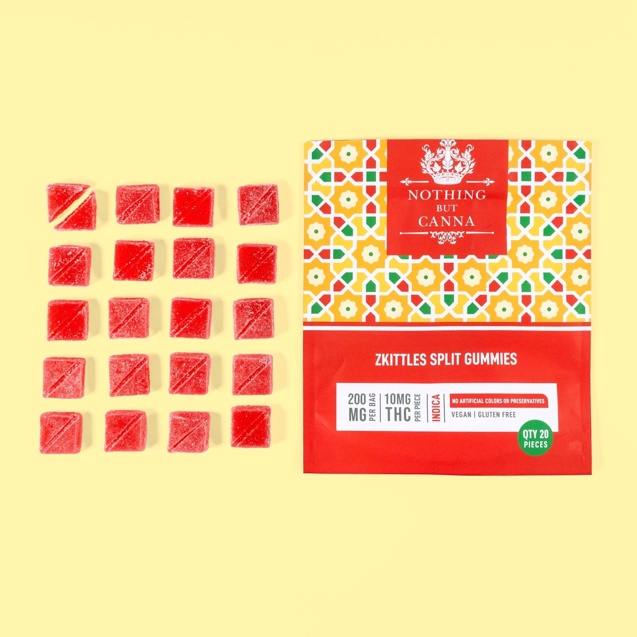 THC Gummies | Indica Zkittles