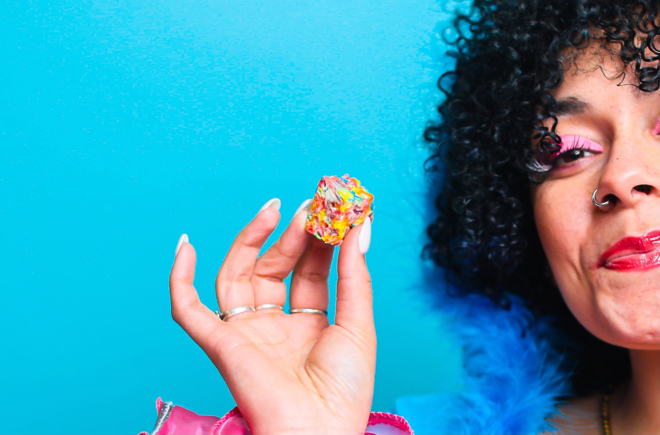 THC Baked Fruit Crispie Bites