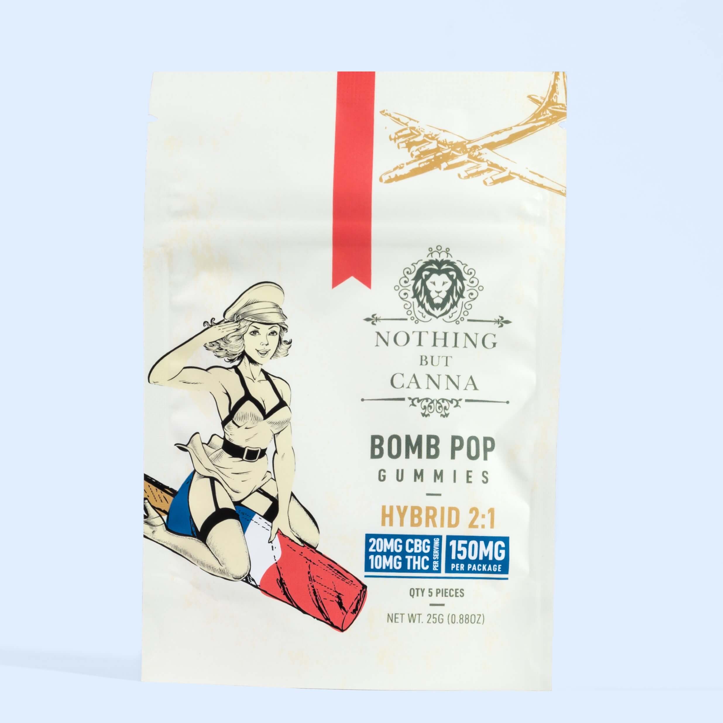Delta 9 THC+CBG Gummies Bomb Pop | NothingButCanna | Nothing But Canna