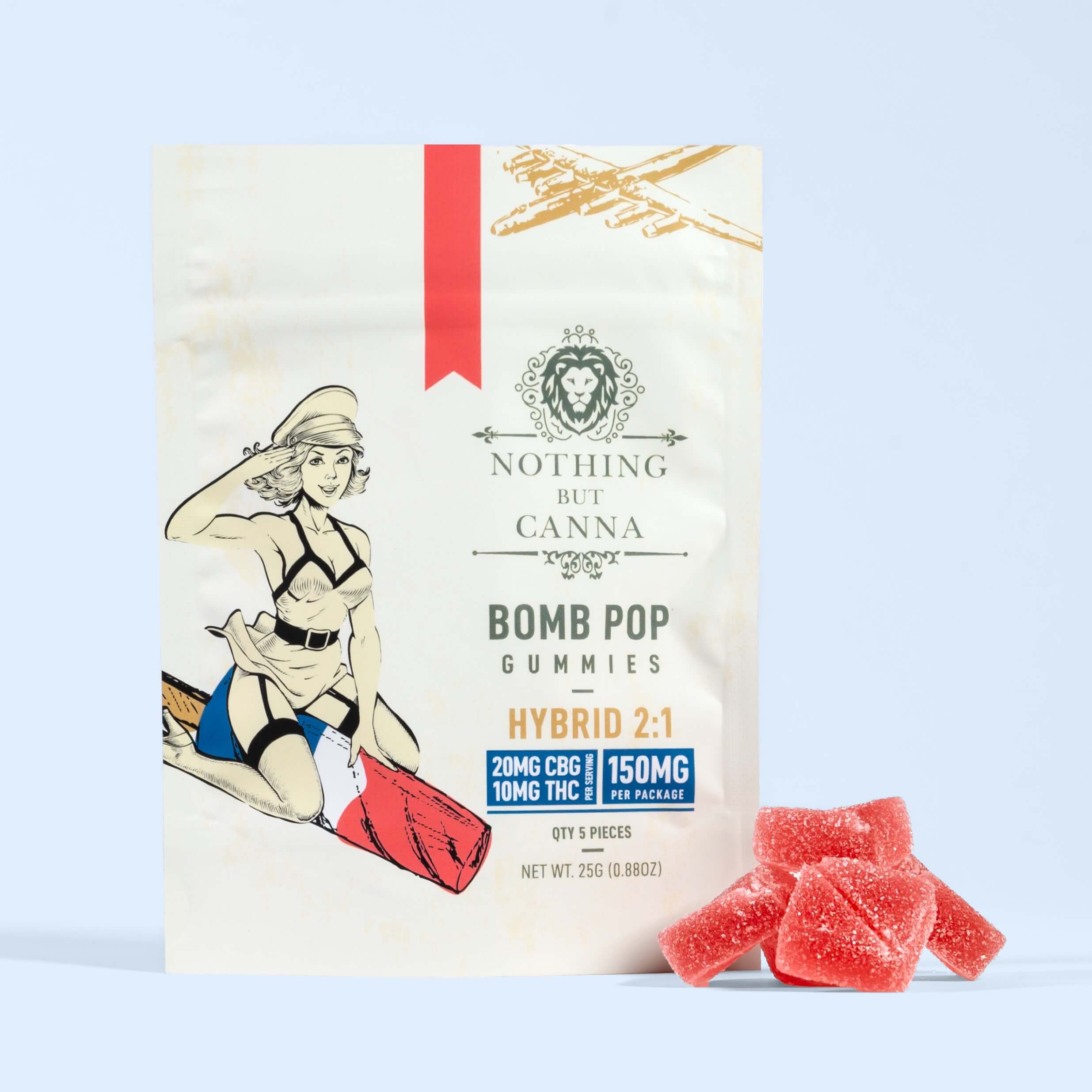 Delta 9 THC+CBG Gummies - Bomb Pop