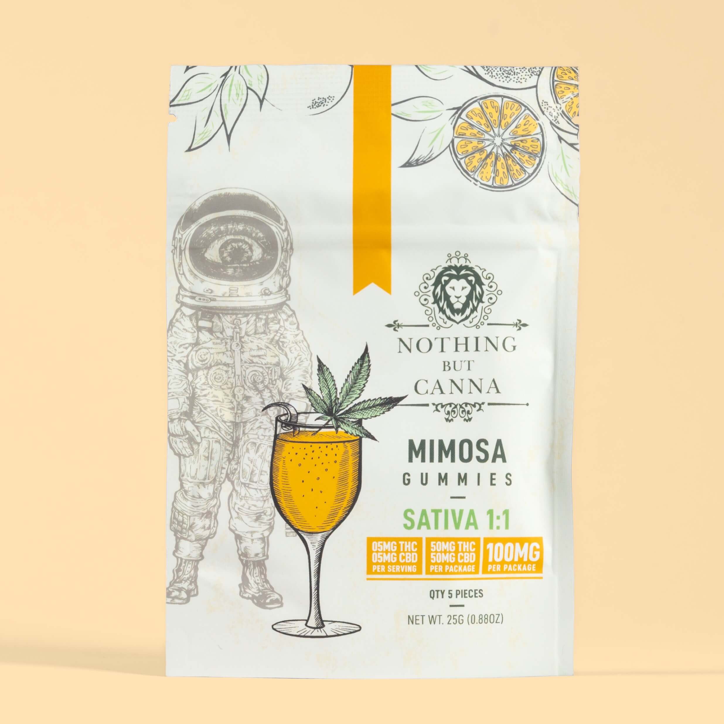 CBD+THC Gummies - Sativa - Mimosa Strain