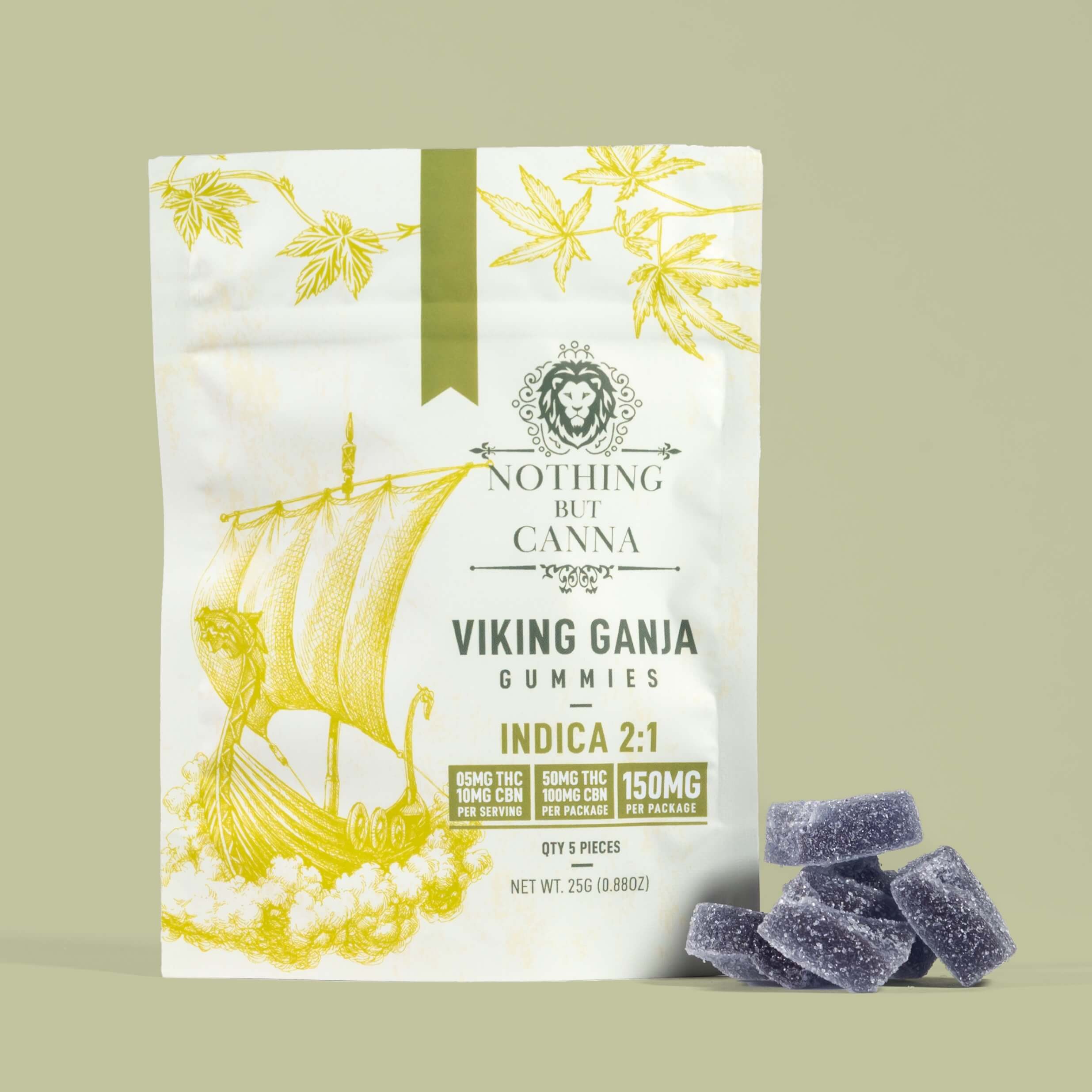 CBN+THC Gummies - Indica - Viking Ganja
