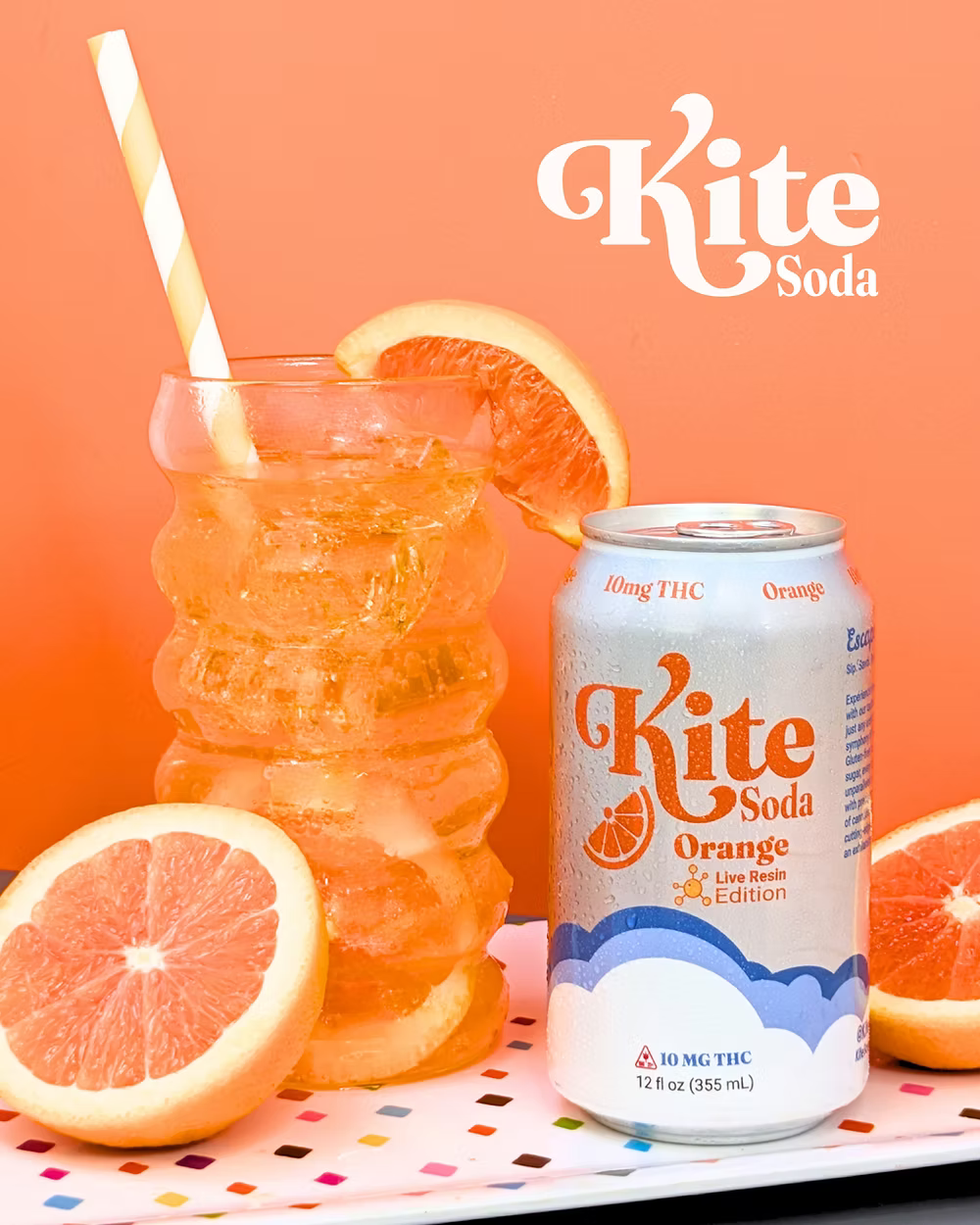 Orange THC Soda