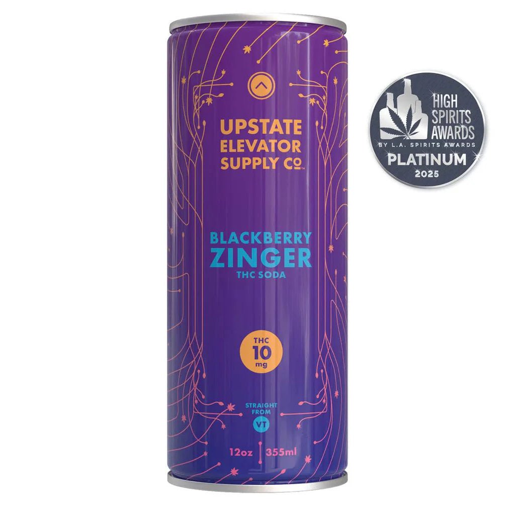 Blackberry Zinger THC Soda