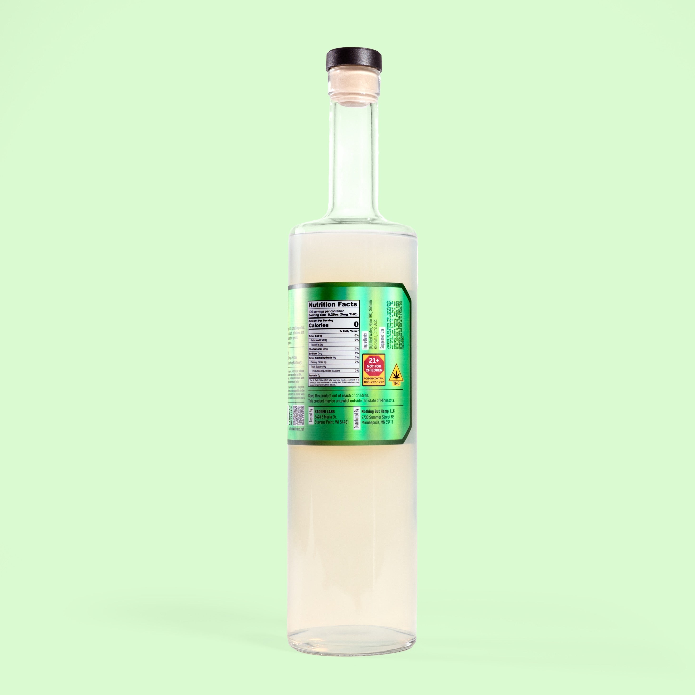 500mg Cannaology THC Spirit | 5MG THC per serving