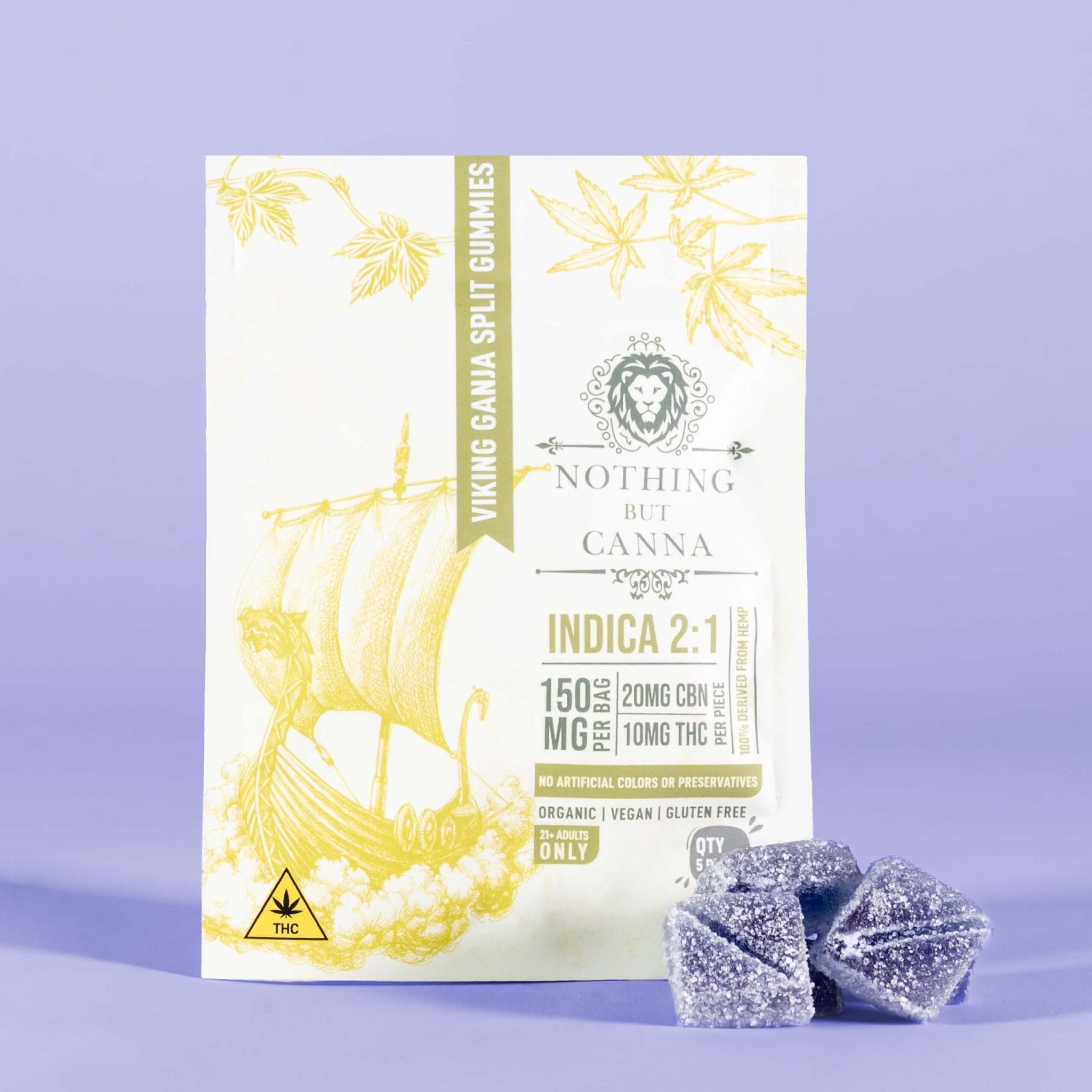 CBN+THC Gummies - Indica - Viking Ganja