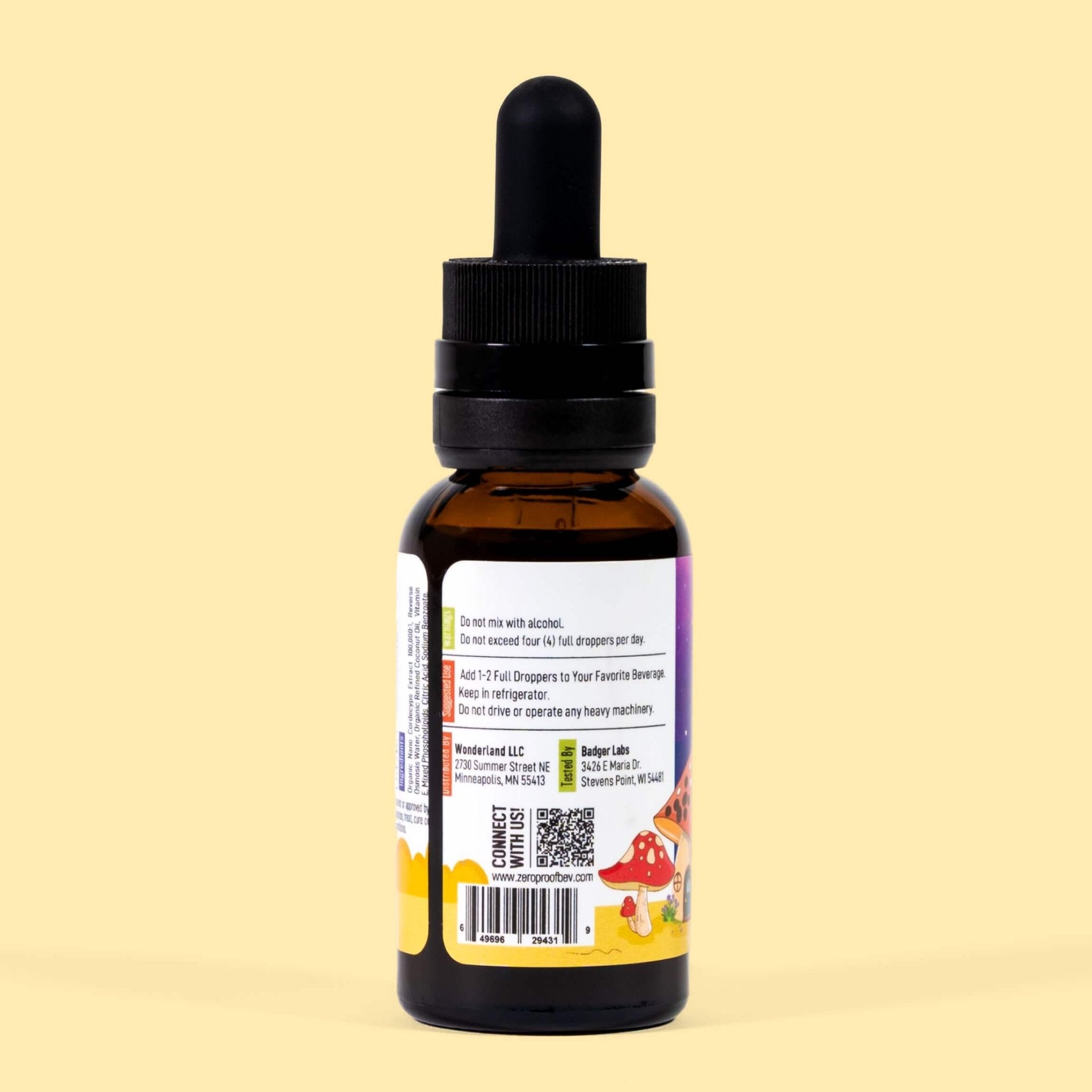 Cordyceps Mushroom Tincture - Drink Mixer