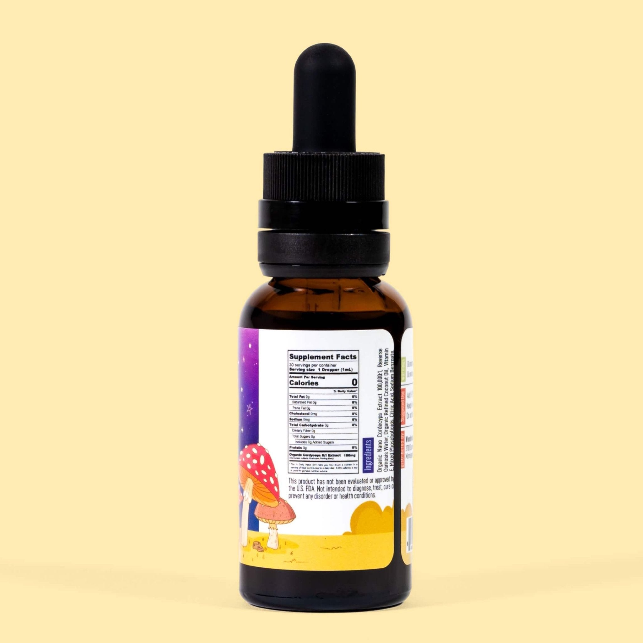 Cordyceps Mushroom Tincture - Drink Mixer