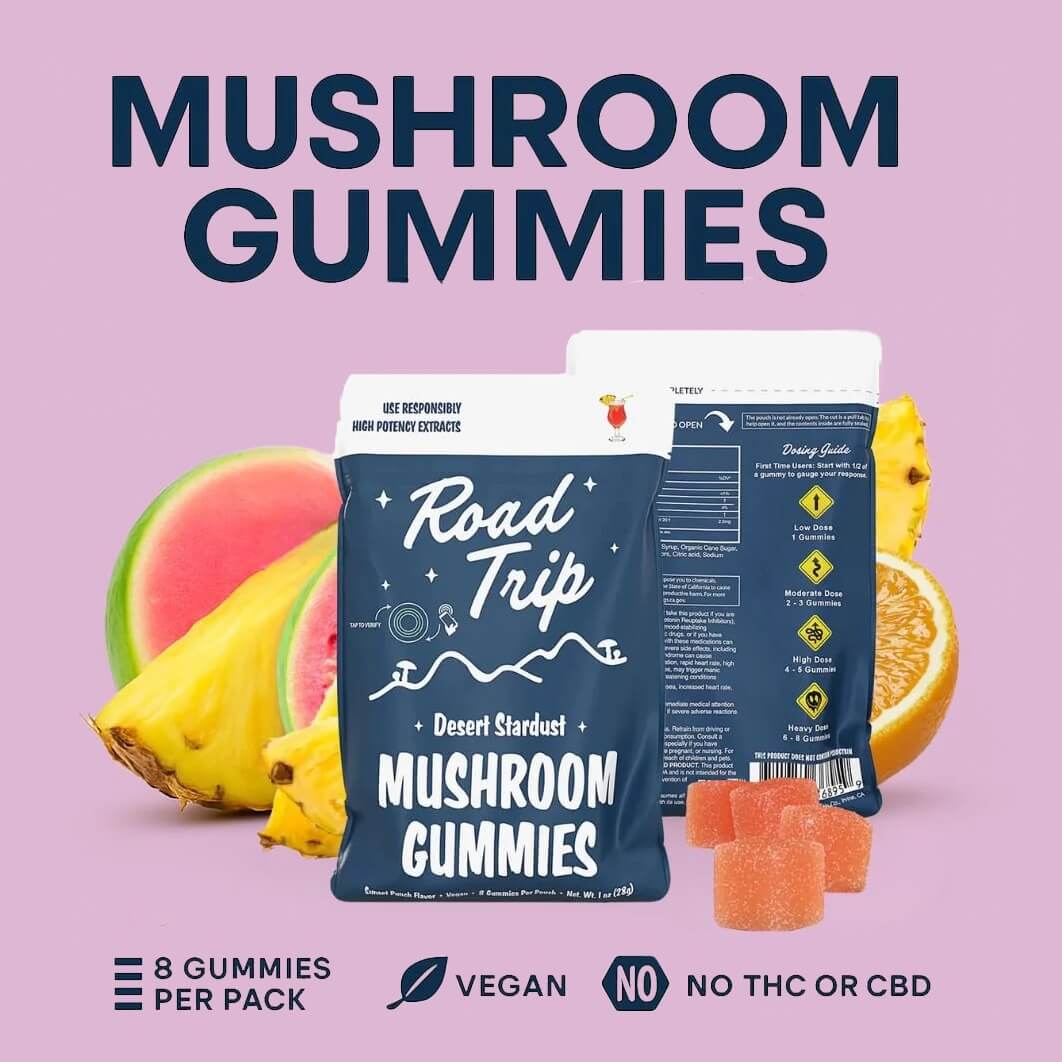 Desert Stardust Magic Mushroom Gummies - Sunset Punch