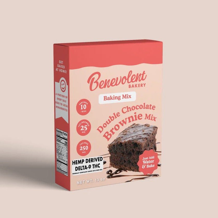 Double Chocolate THC Brownie Mix 250mg