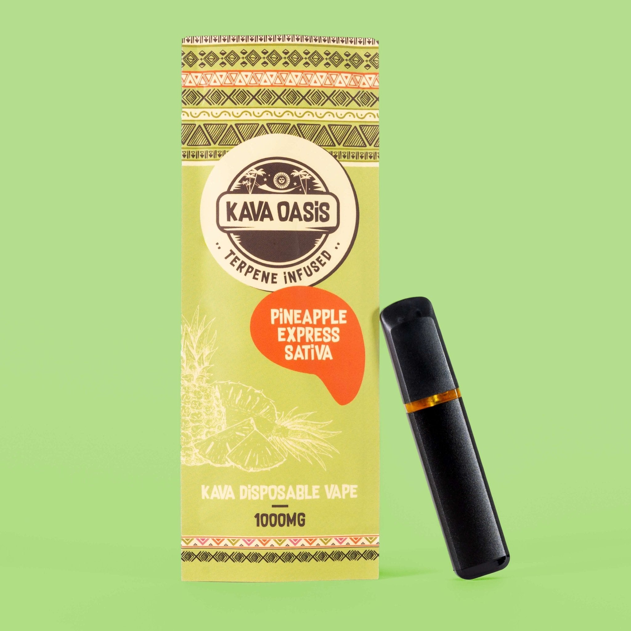 Kava Vape - Pineapple Express Sativa Terpenes | Elevate Your Day