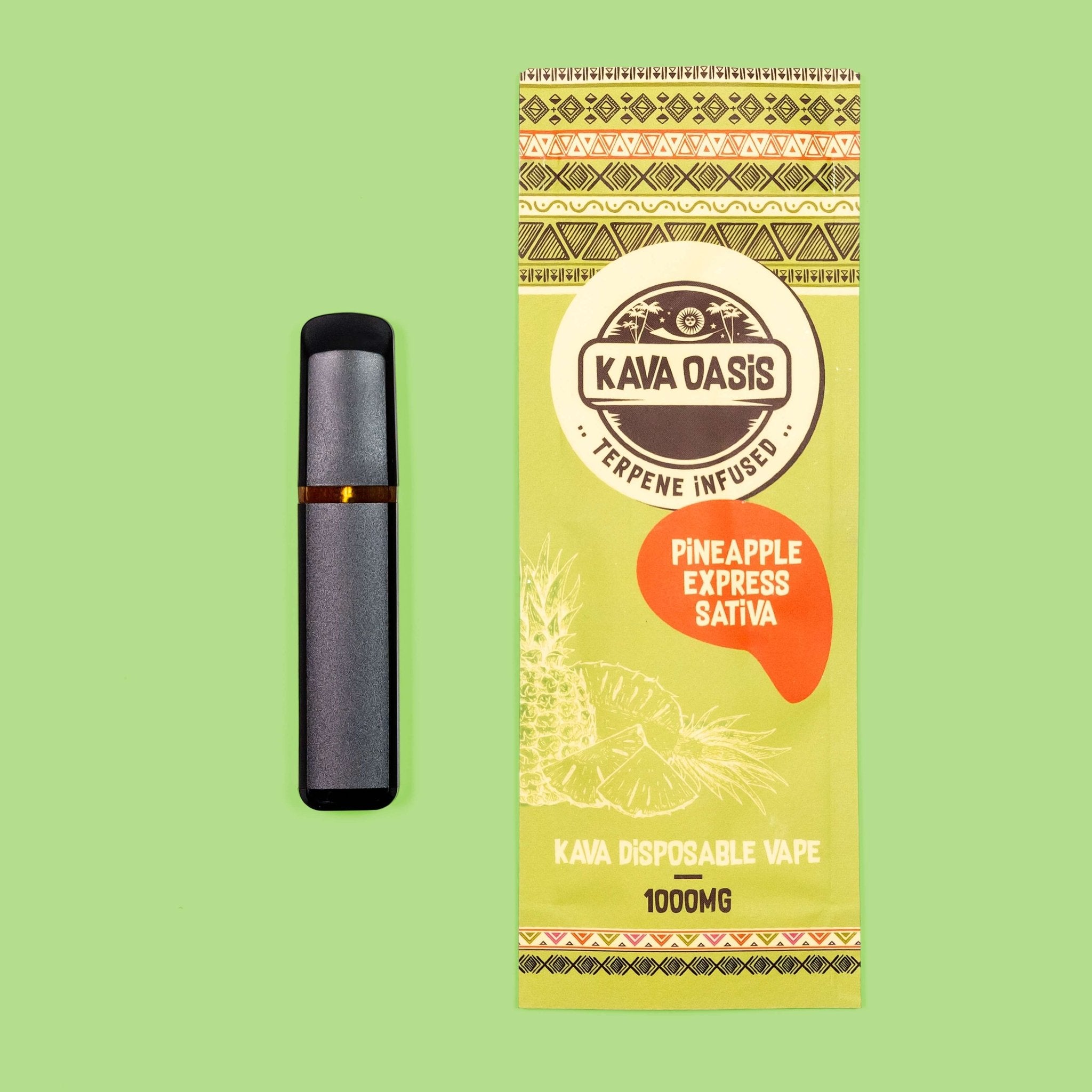 Kava Vape - Pineapple Express Sativa Terpenes | Elevate Your Day