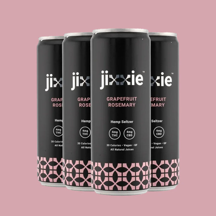 Grapefruit Rosemary Hemp Seltzer | THC & CBG