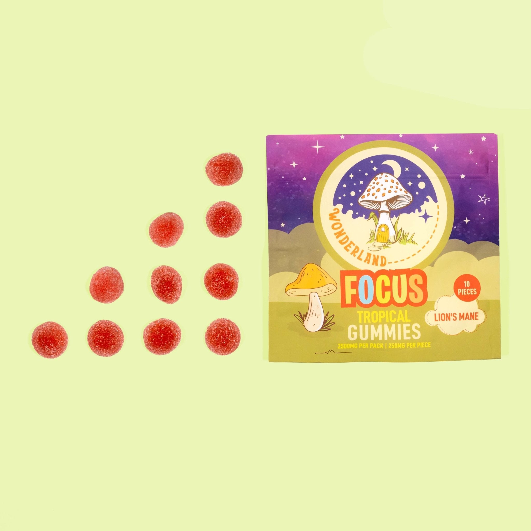 Lions Mane Mushroom Gummies for Focus