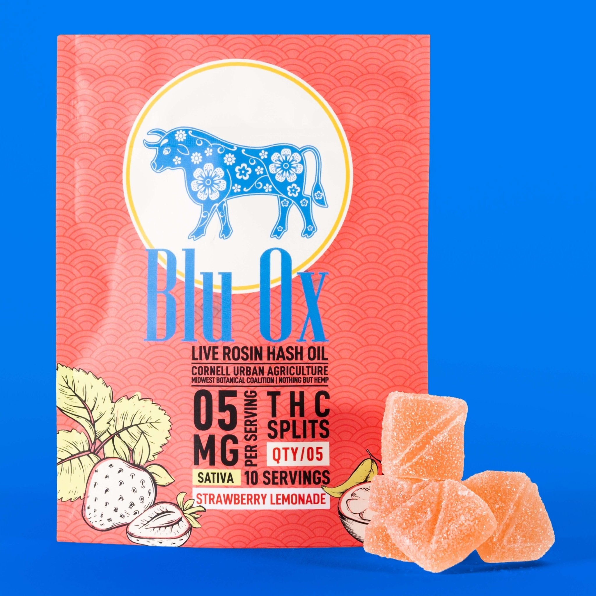 Live Rosin Sativa Gummies | THC Splits