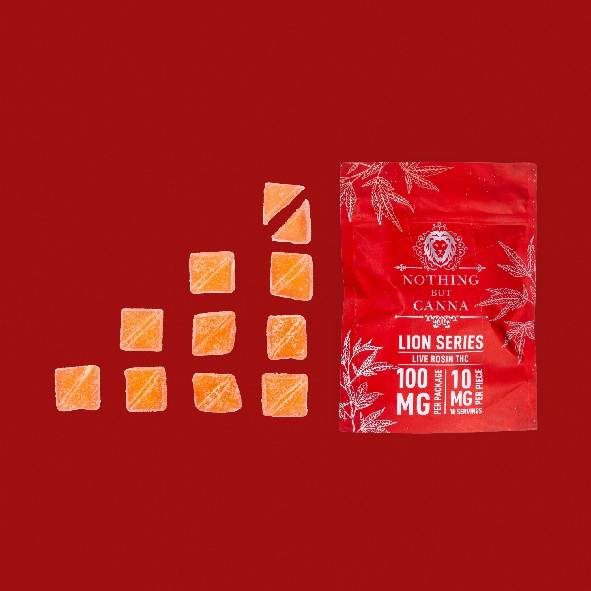 Live Rosin THC Gummies |  Strawberry Lemonade