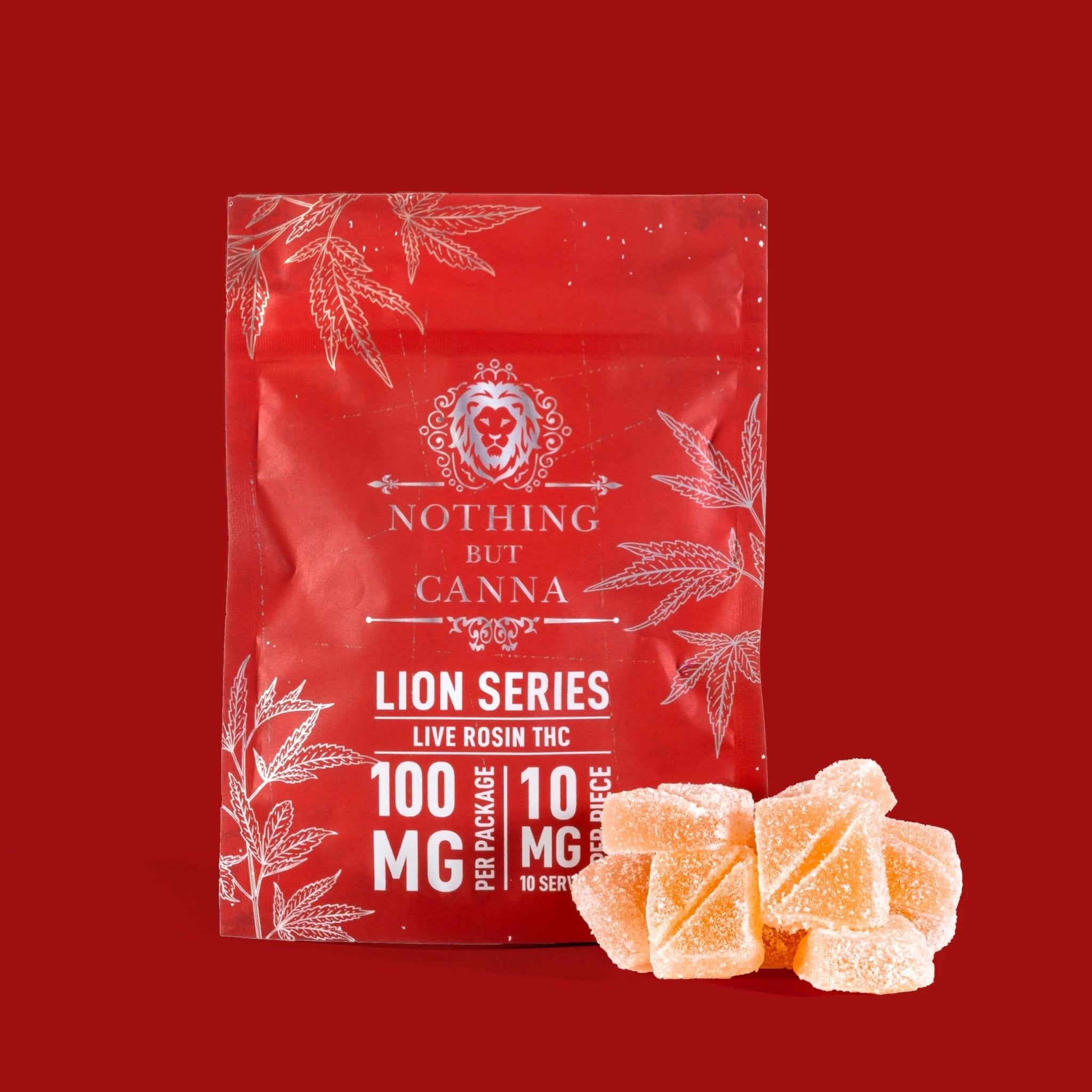 Live Rosin THC Gummies |  Strawberry Lemonade