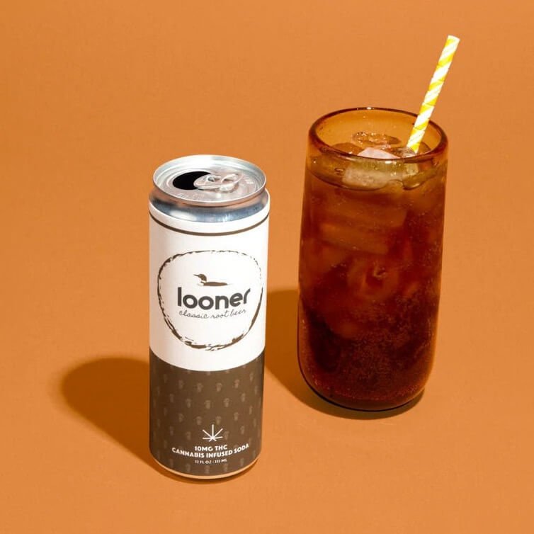 Looner Classic Root Beer - THC Soda