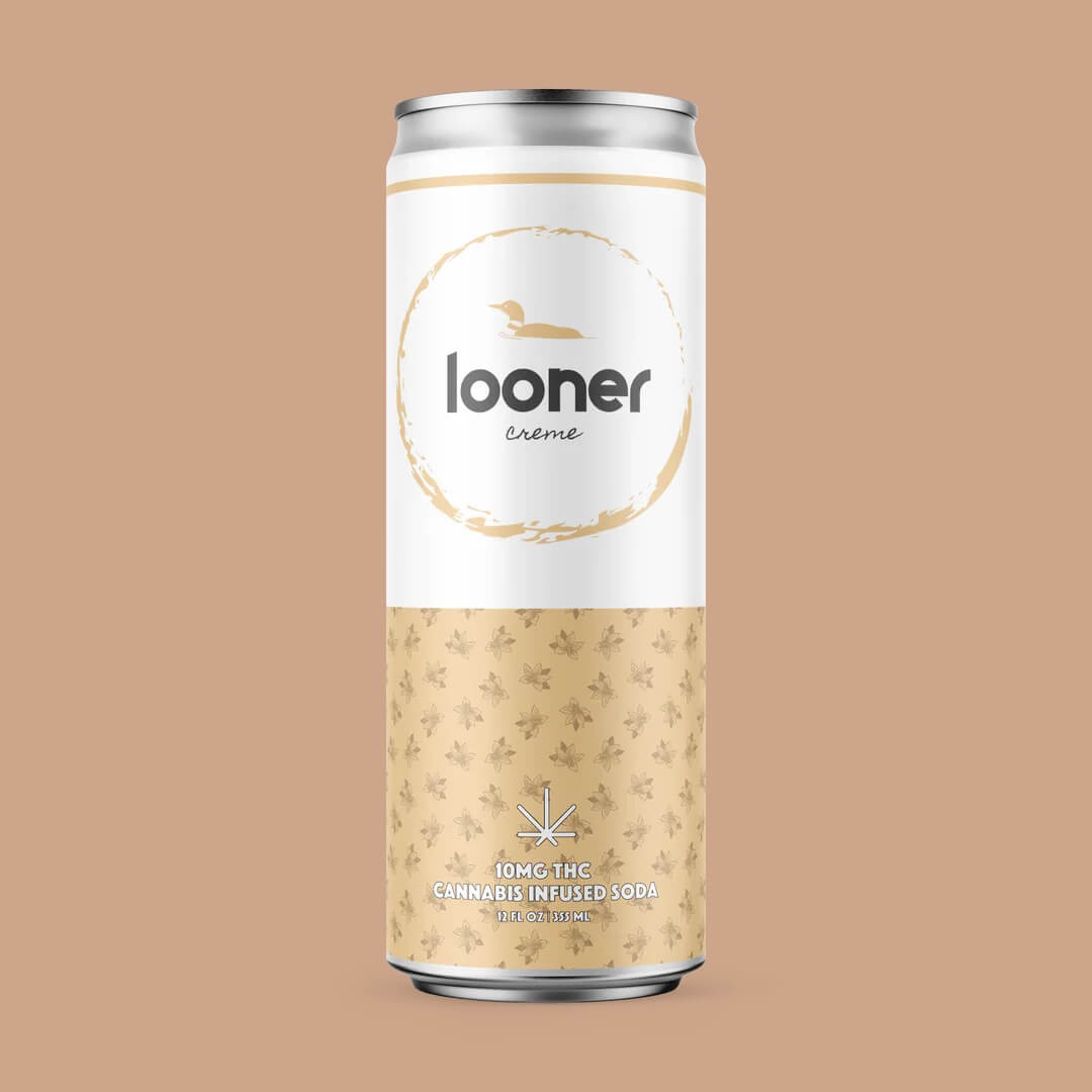 Looner Cream Soda - THC Soda
