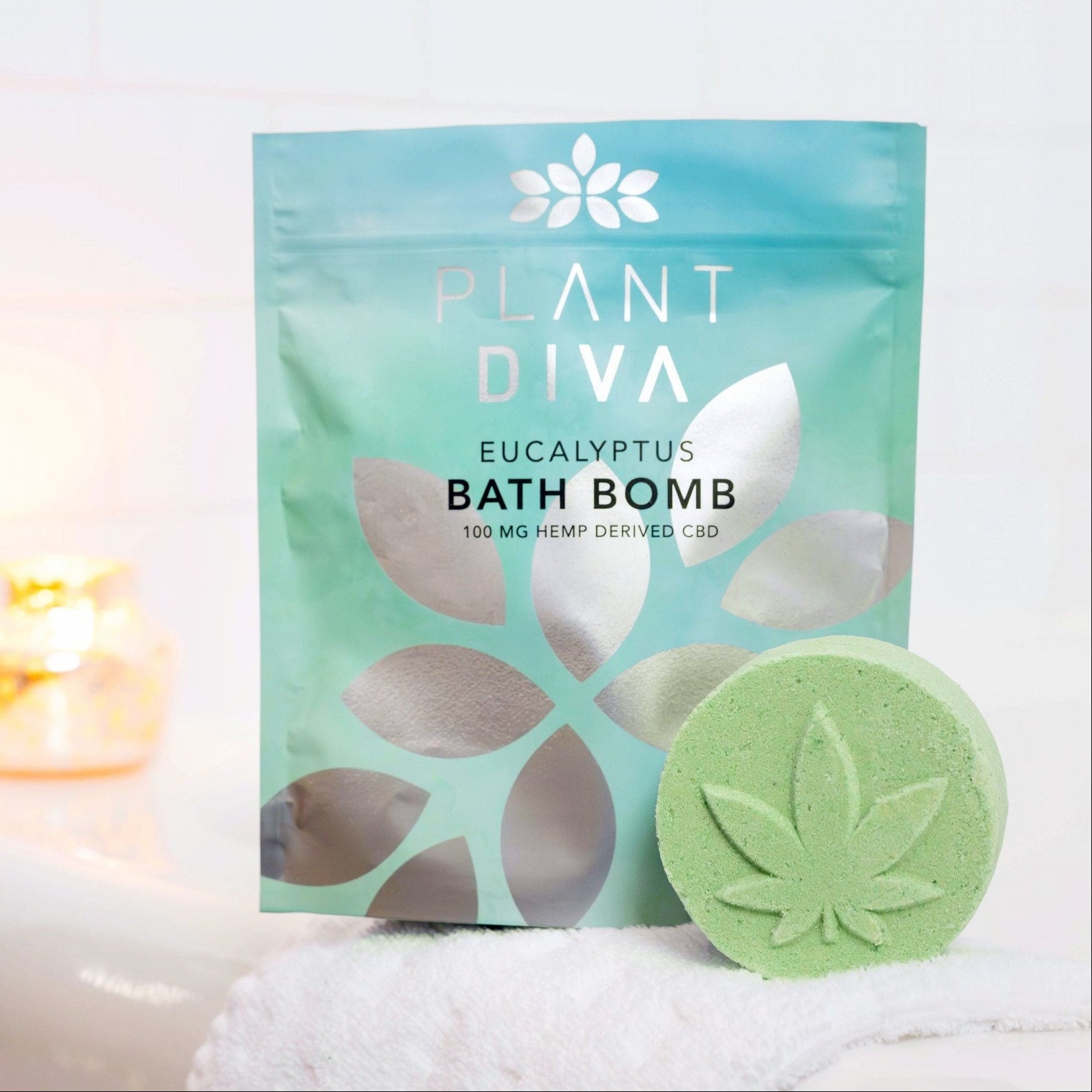 Plant Diva Eucalyptus CBD Bath Bomb
