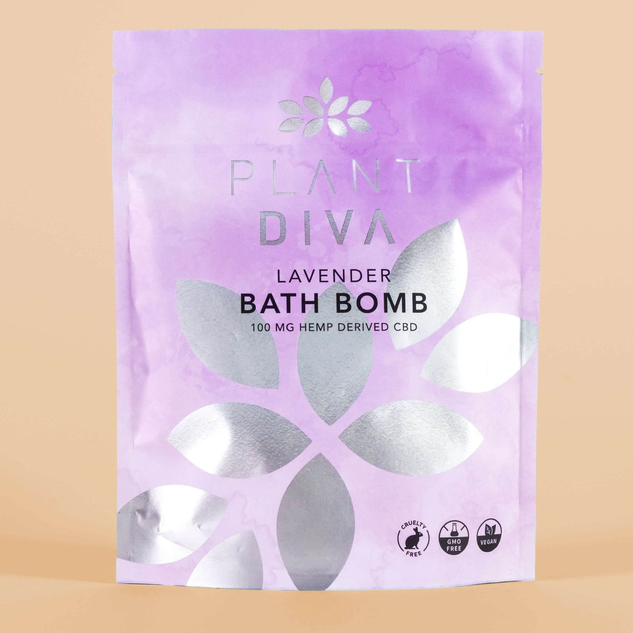 Plant Diva Lavender  CBD Bath Bomb
