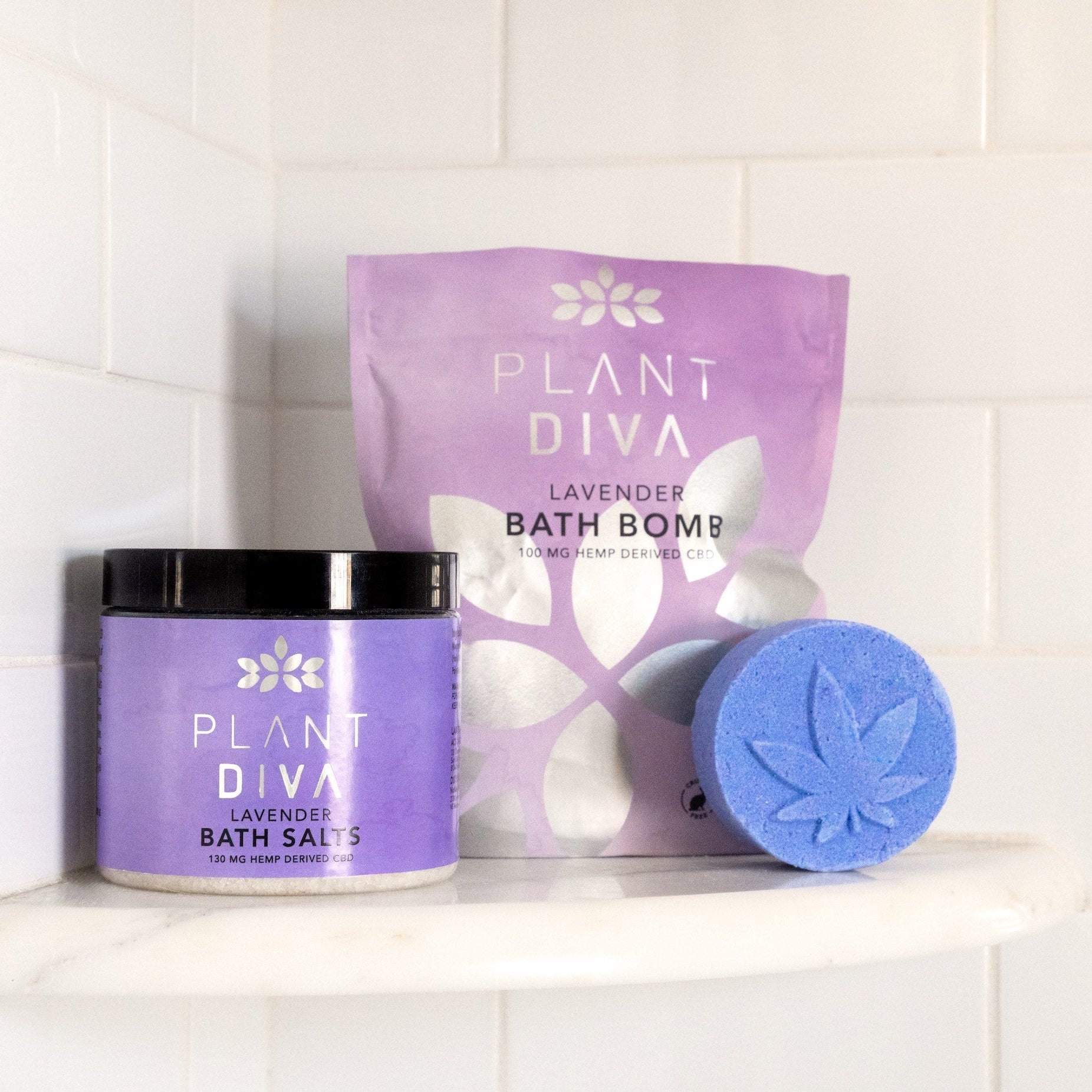 Plant Diva Lavender  CBD Bath Bomb