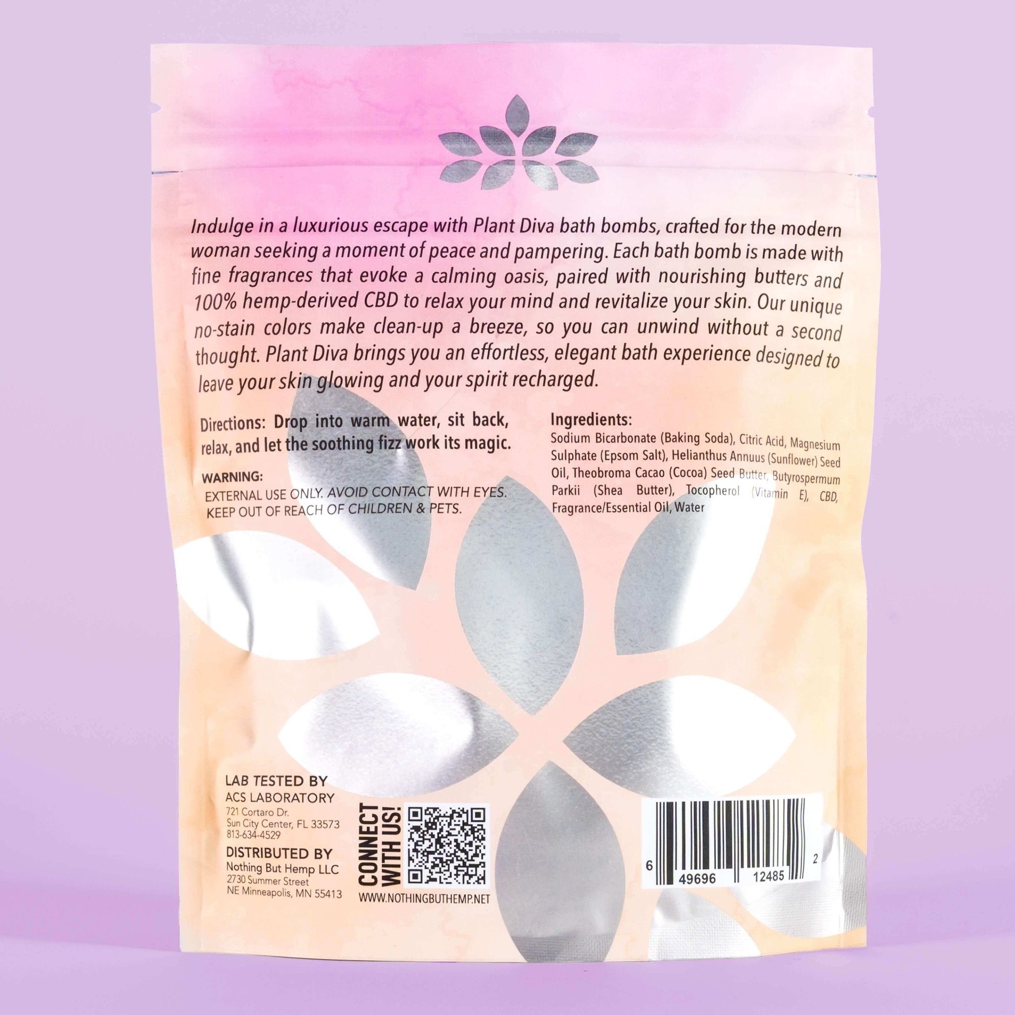 Plant Diva Tropical CBD Bath Bombs
