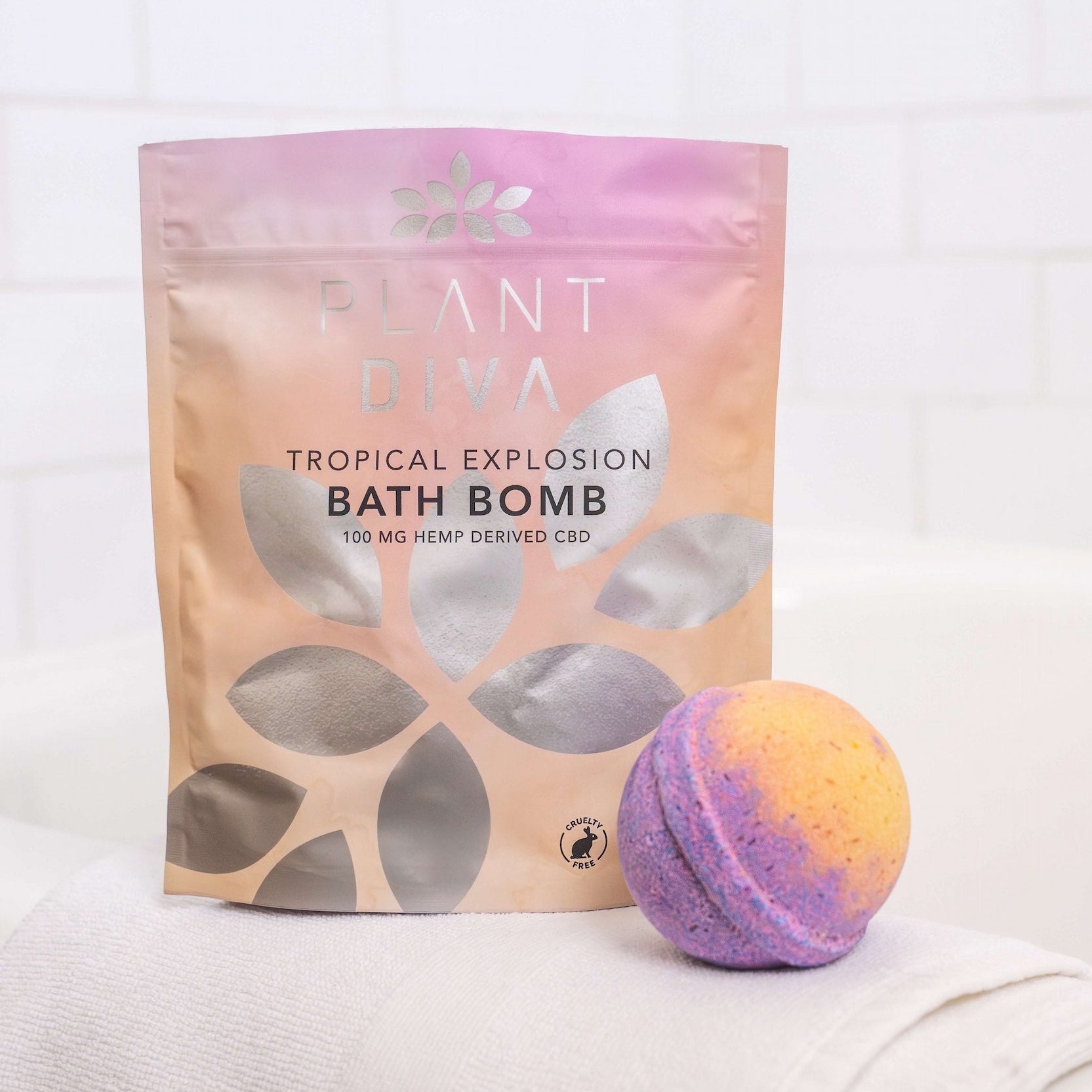 Plant Diva Tropical CBD Bath Bombs
