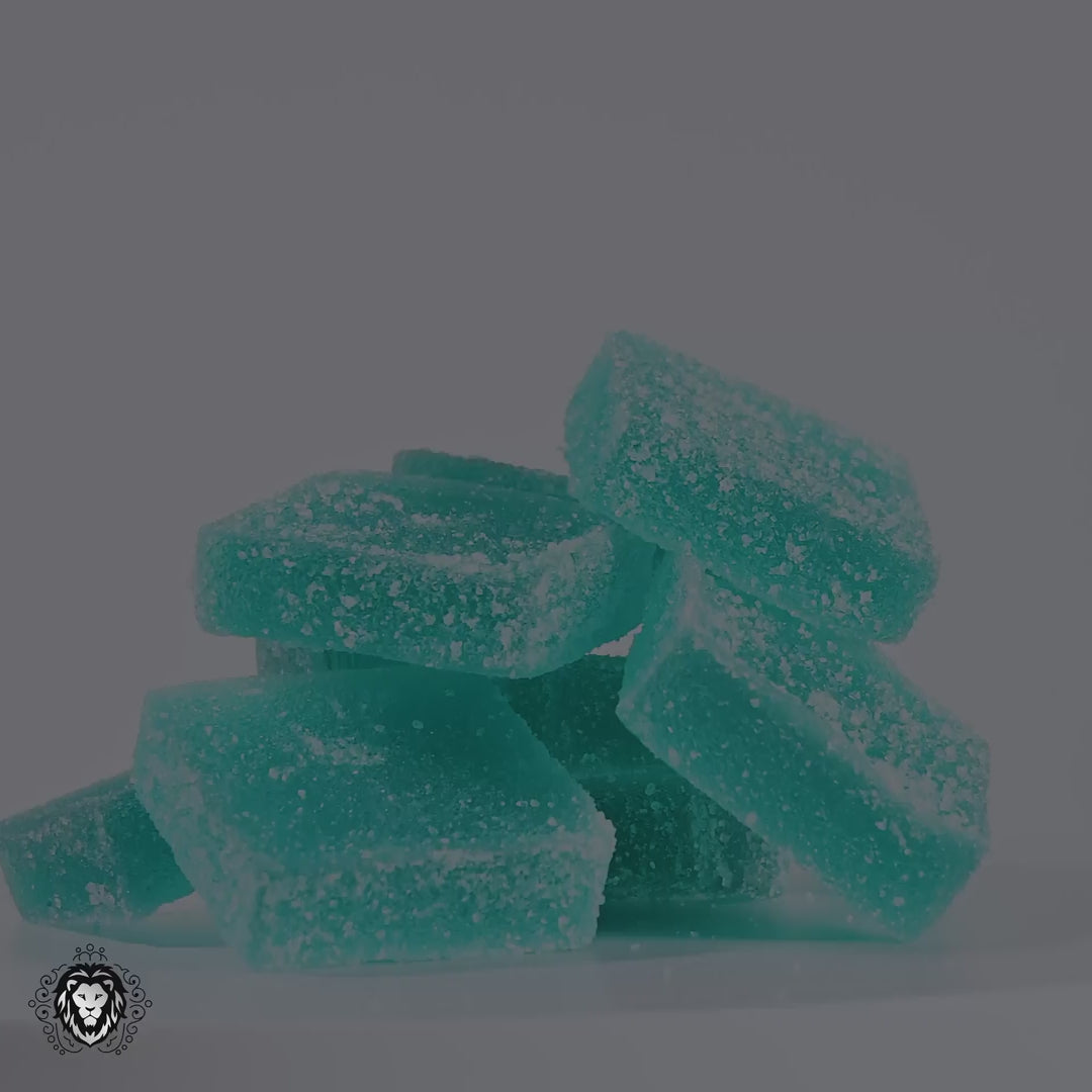 Slap! Blue Raspberry Indica THC Gummies | 10 pack