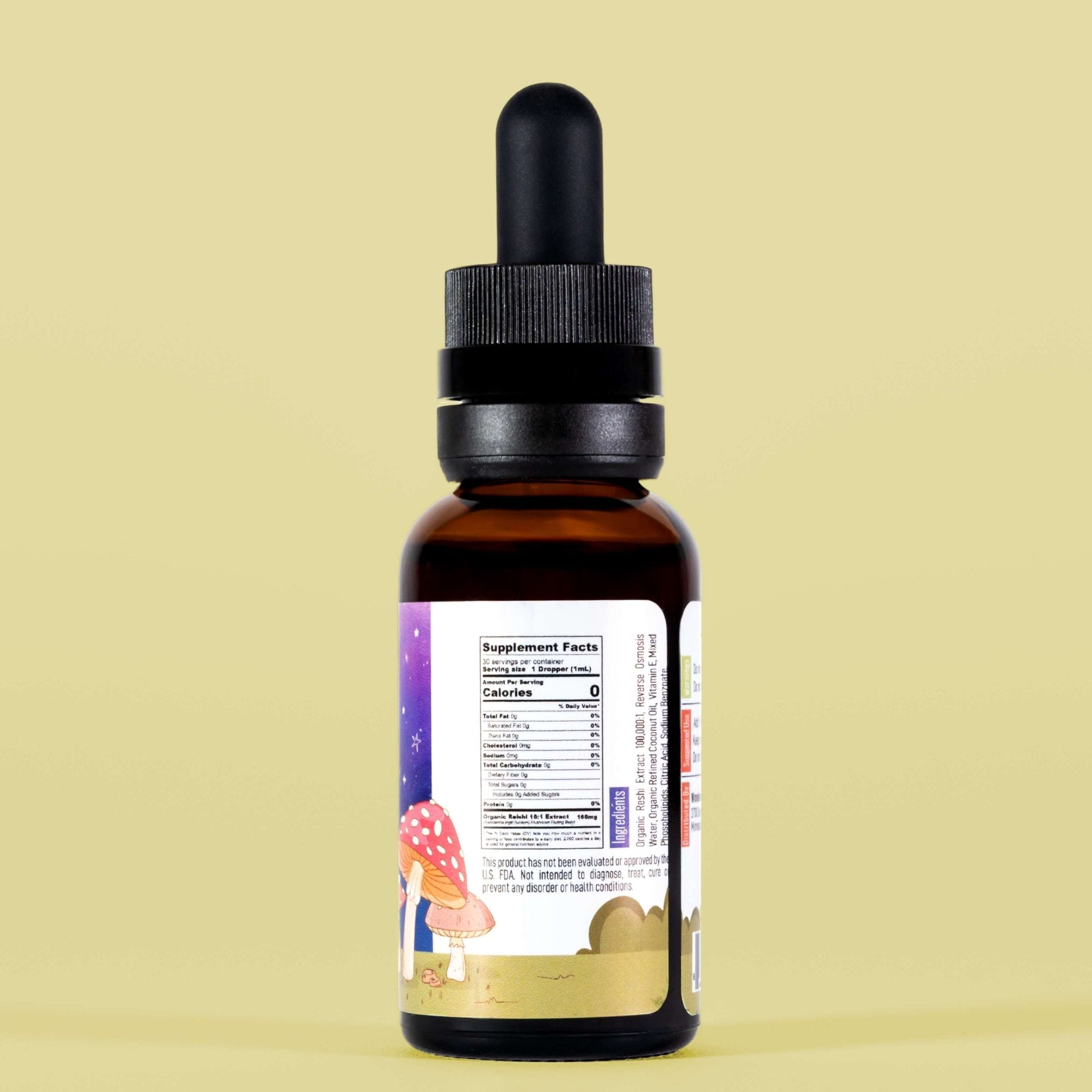 Reishi Mushroom Tincture D-Stress | Drink Mixer