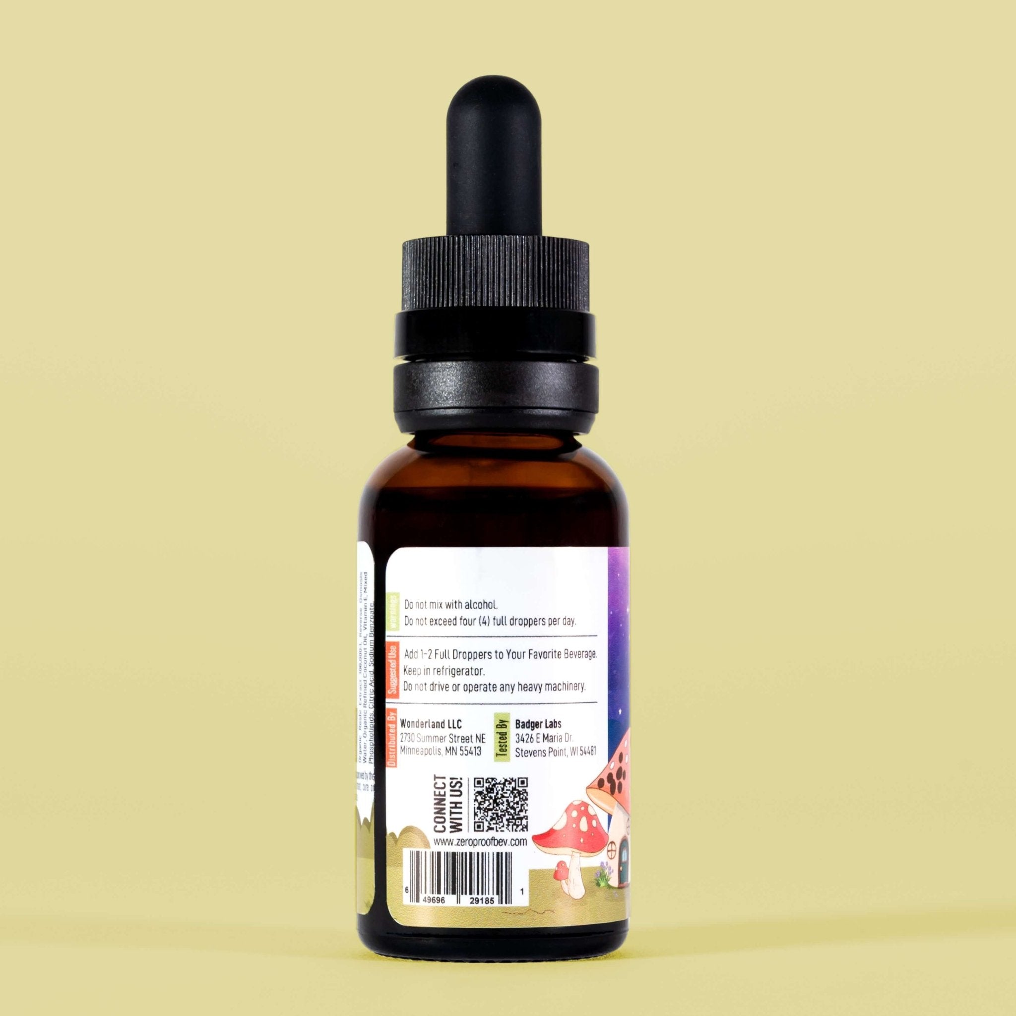 Reishi Mushroom Tincture D-Stress | Drink Mixer