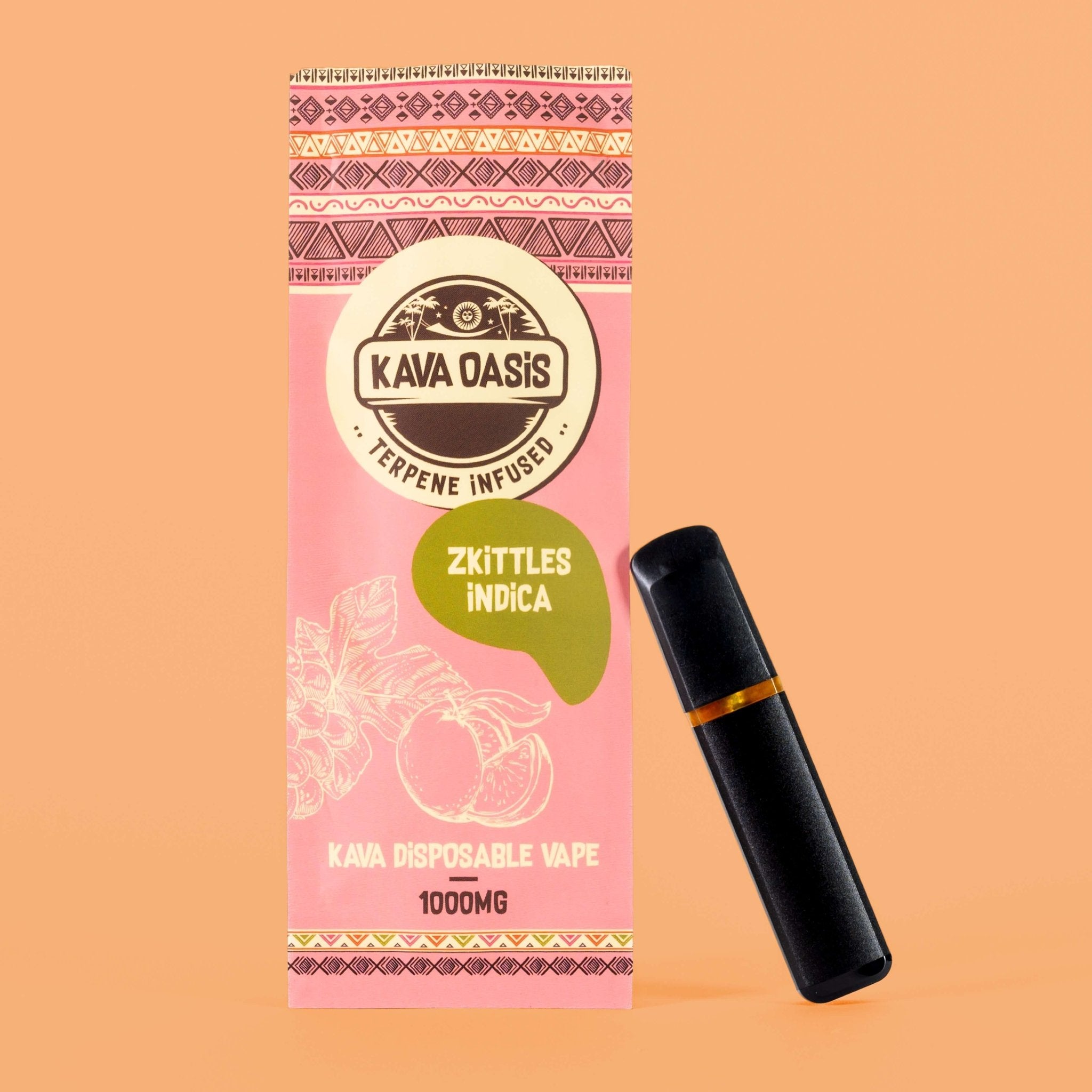 Relaxation Redefined: Kava Vape | Zkittles Indica Terpenes