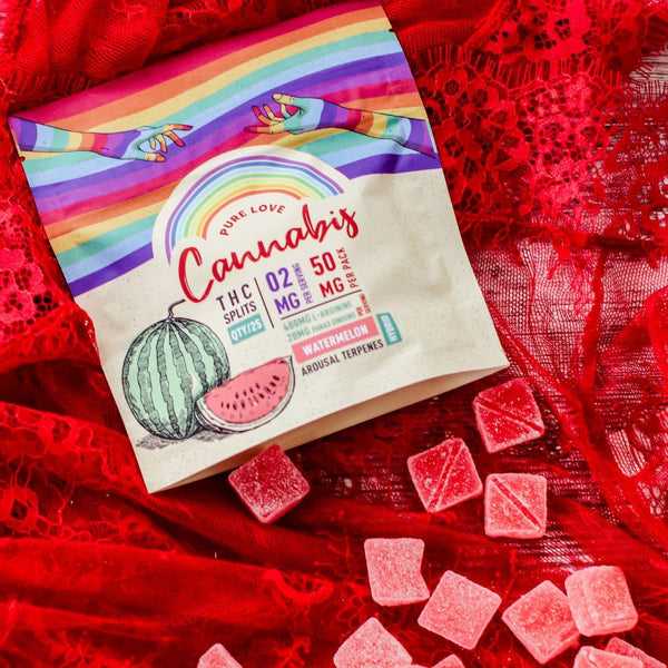 best thc vape for arousal THC Sex Gummies Watermelon – Libido & Sex Drive Gummies | NothingButCanna
