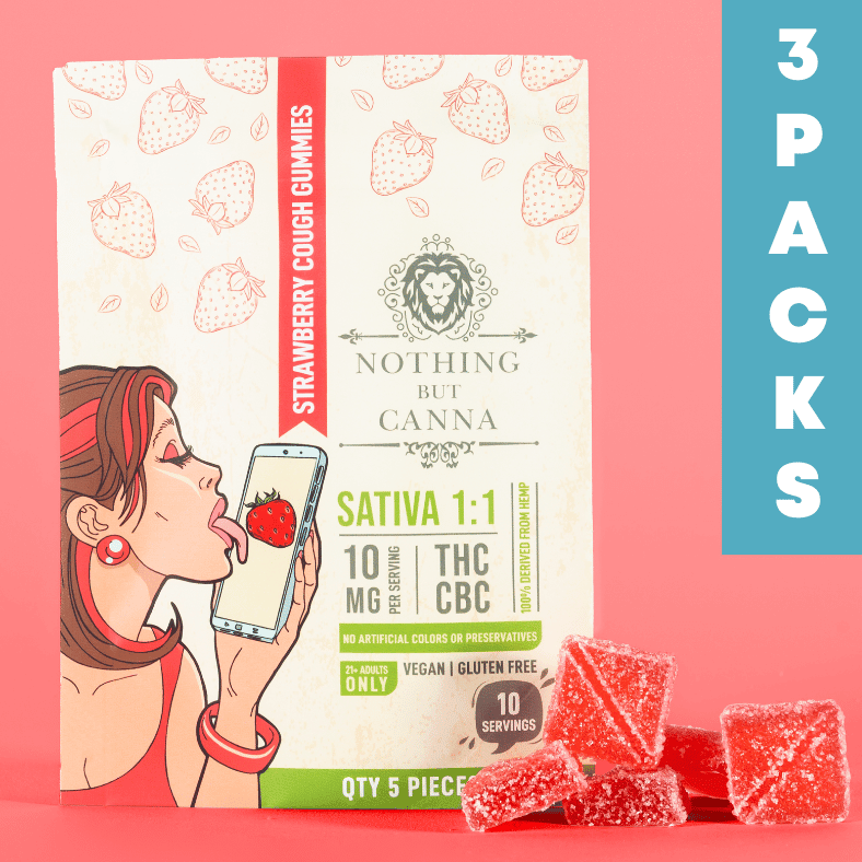THC + CBC Gummies Pride Pack – 500mg THC + 500mg CBC | 10 Gummy Bags