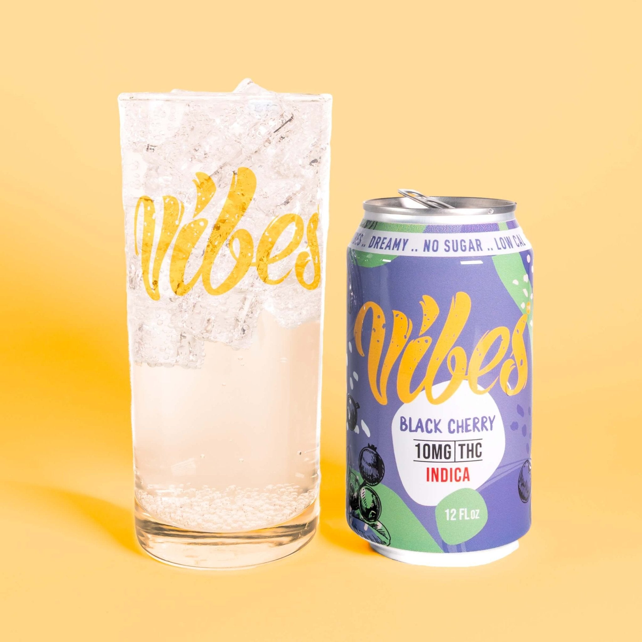 Vibes™ Black Cherry Chill | THC Seltzer
