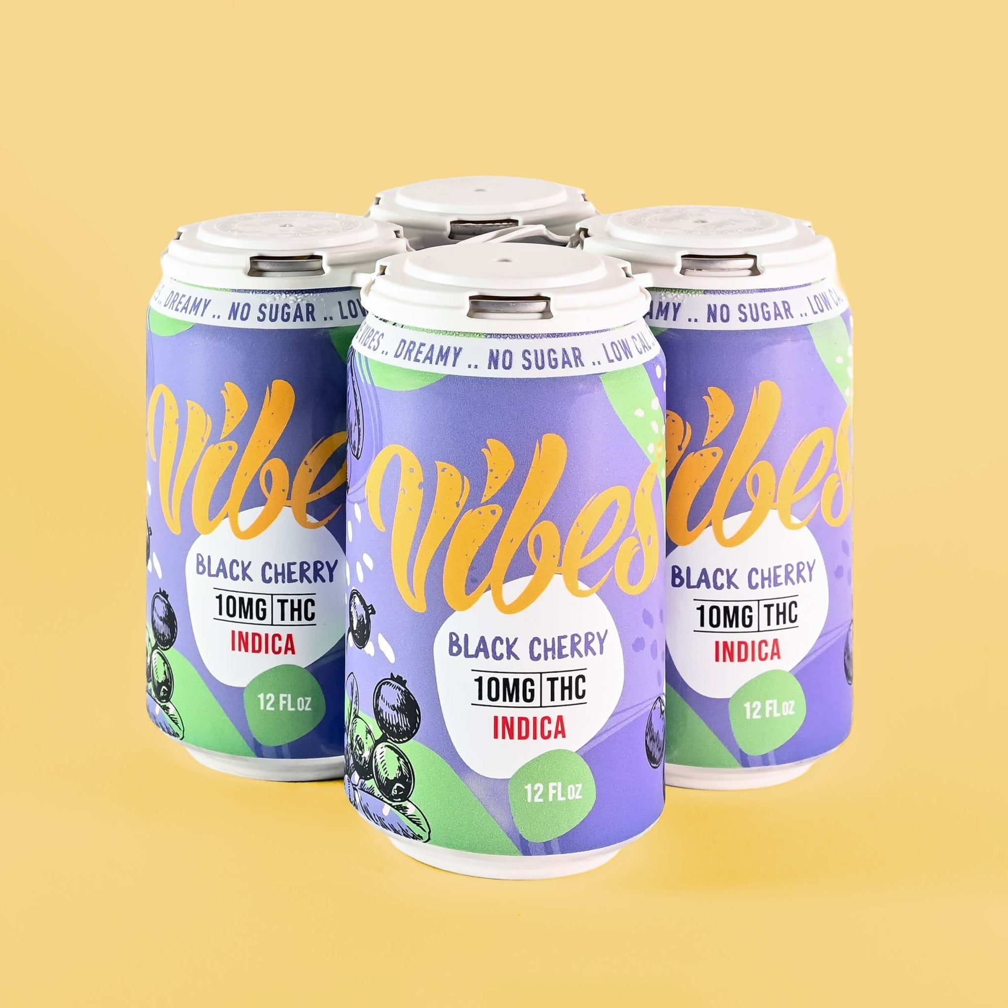 Vibes™ Black Cherry Chill | THC Seltzer