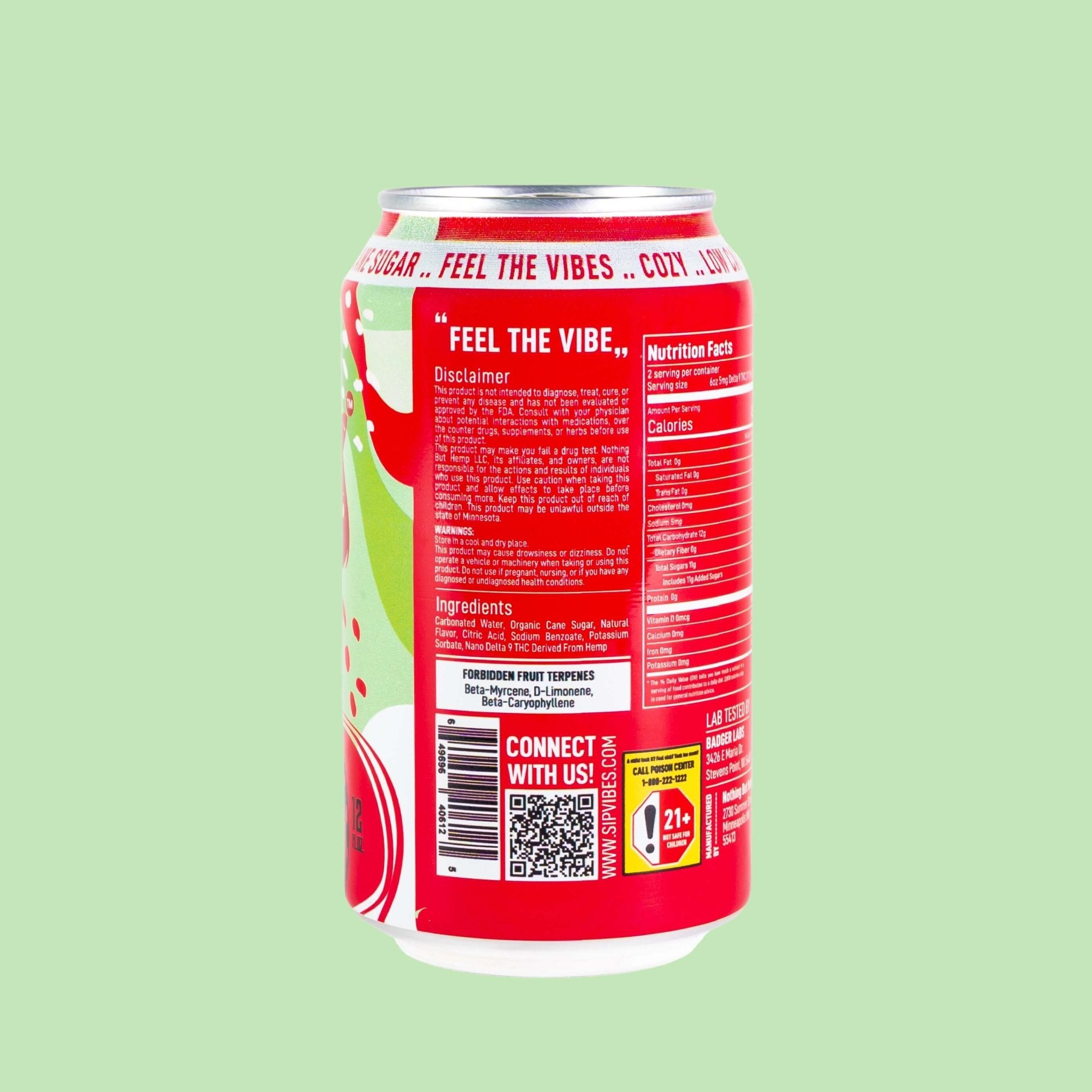Vibes™ Cozy Watermelon Kiwi | THC Cooler