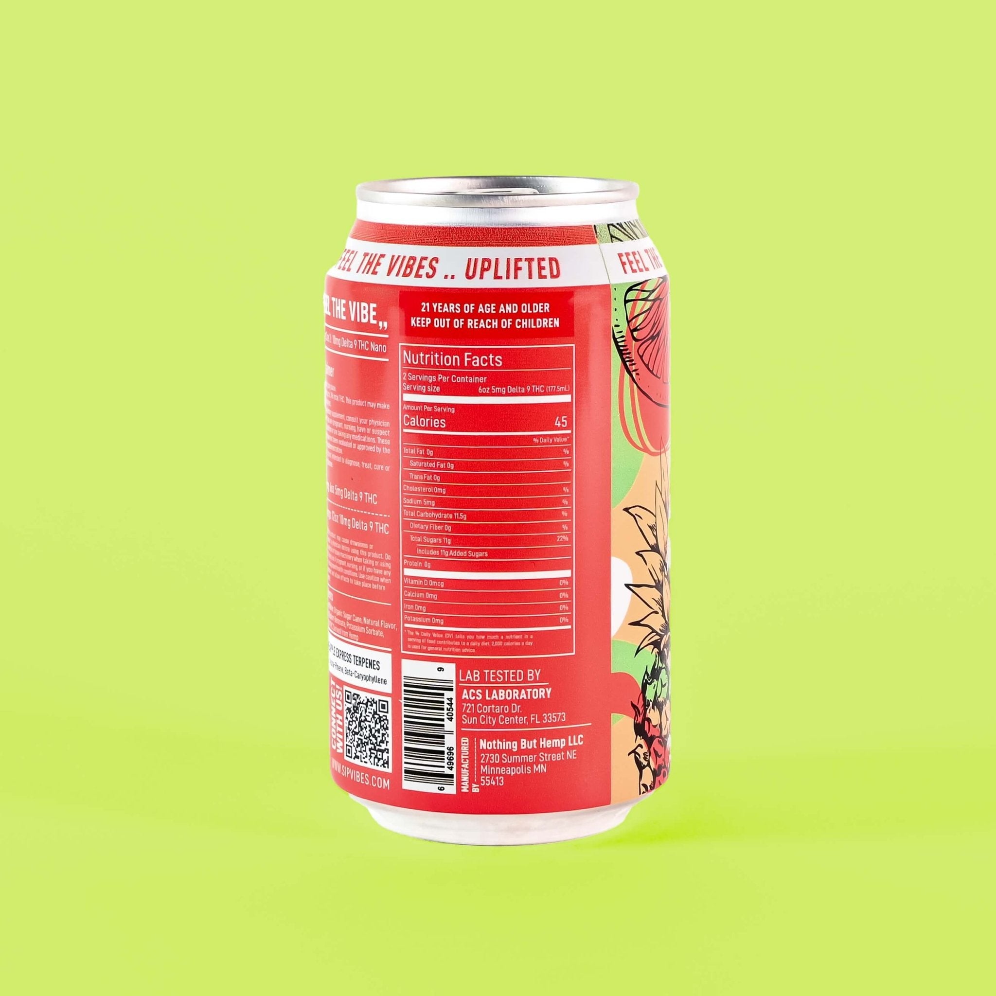 Vibes™ Fruit Punch Energize | THC Cooler