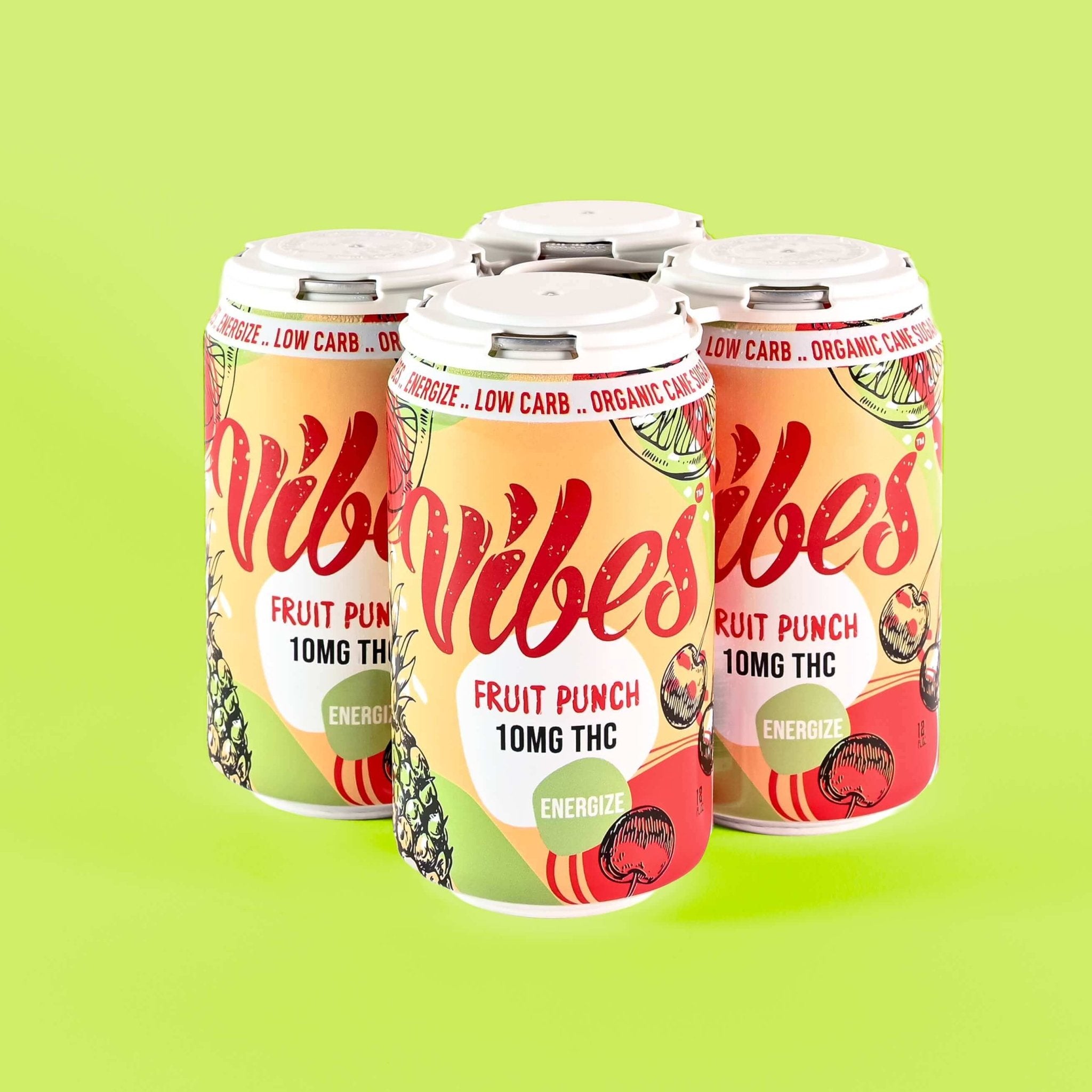 Vibes™ Fruit Punch Energize | THC Cooler