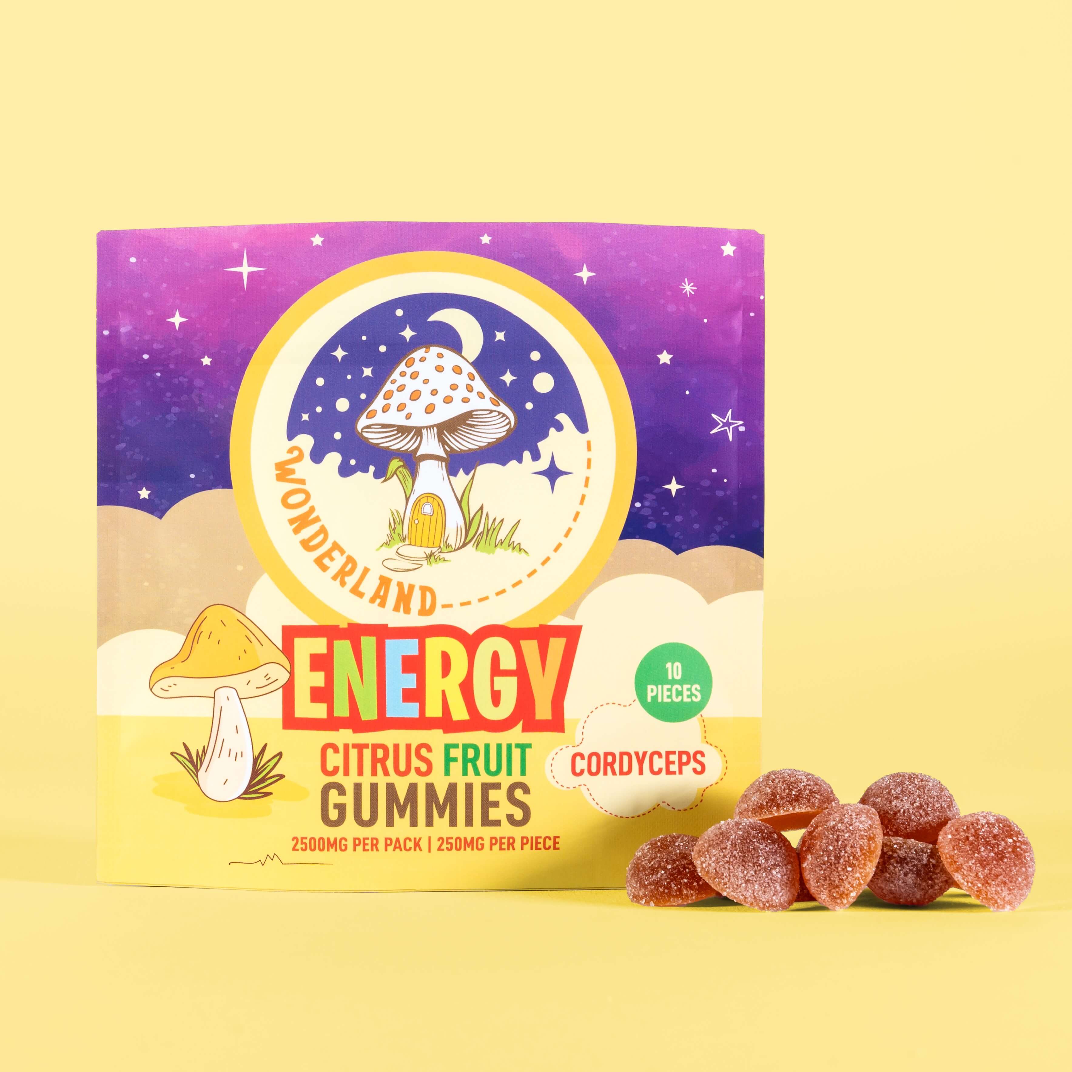 Cordyceps Mushroom Gummies for Energy