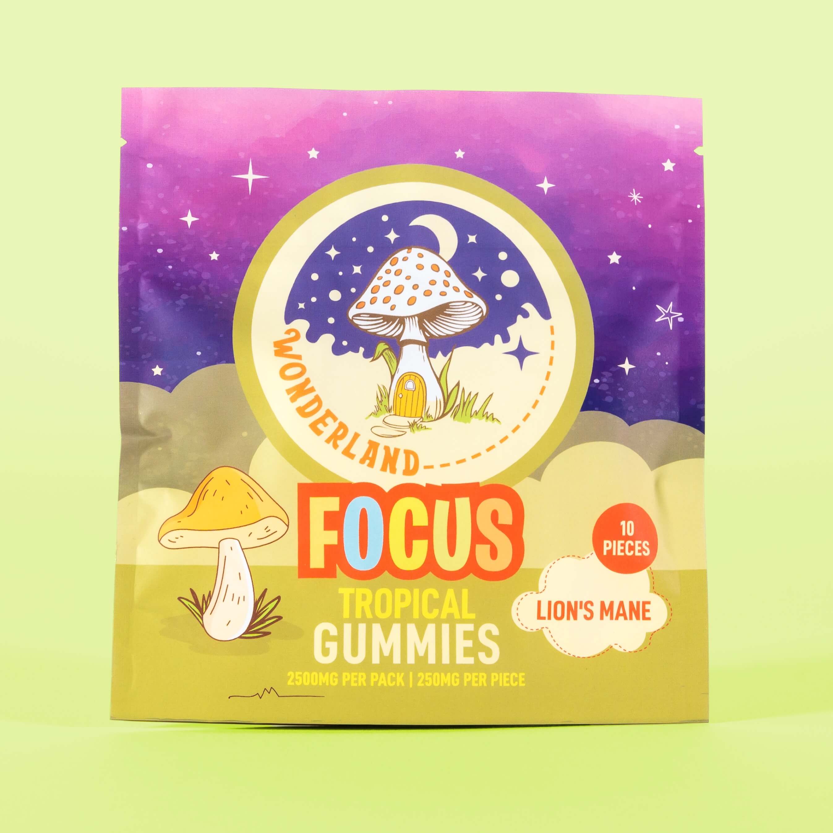 Lions Mane Mushroom Gummies for Focus